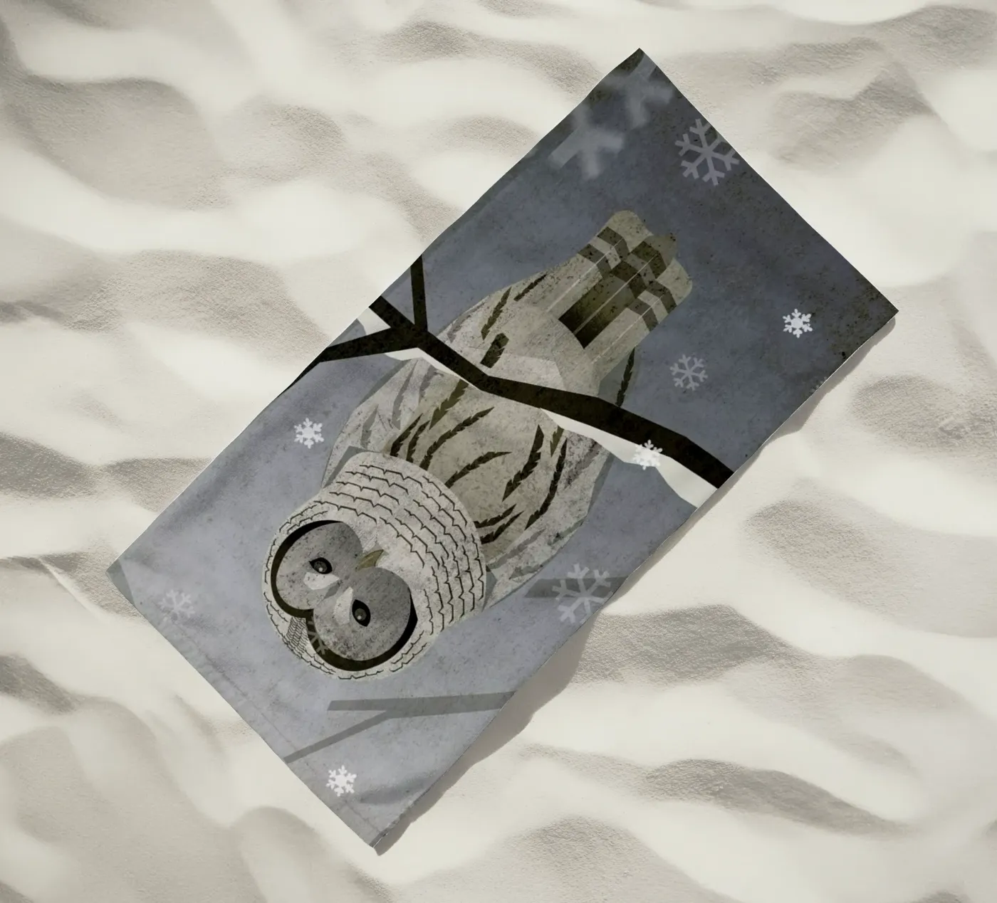 Schnee-Eule telo mare da Sabrina Ziegenhorn