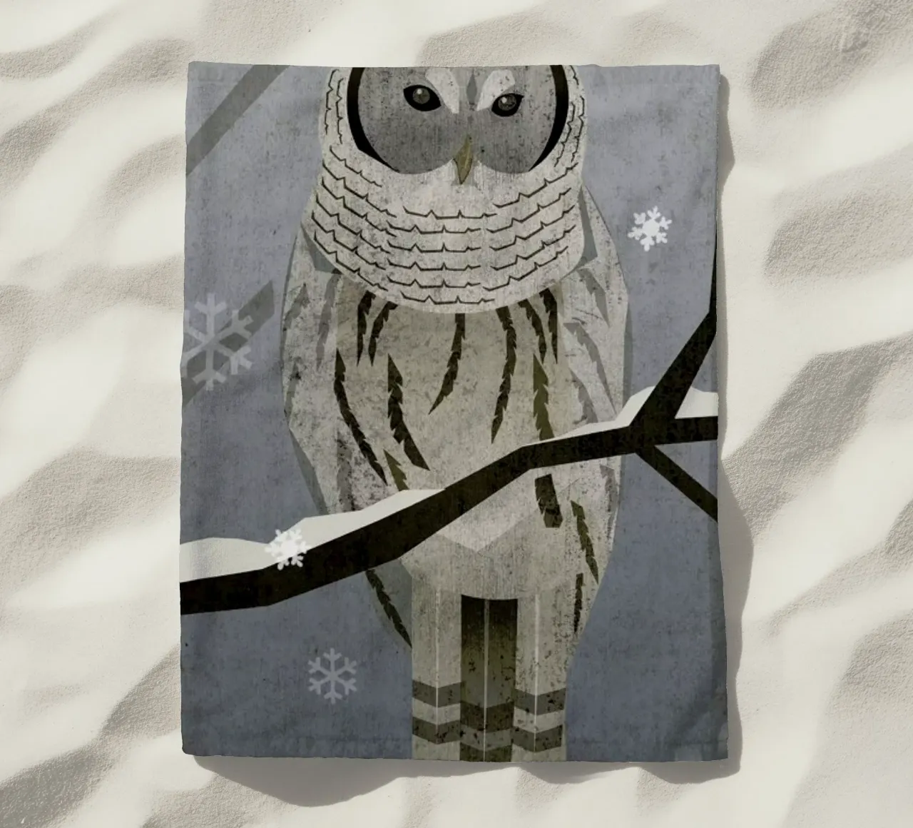 Schnee-Eule telo mare da Sabrina Ziegenhorn