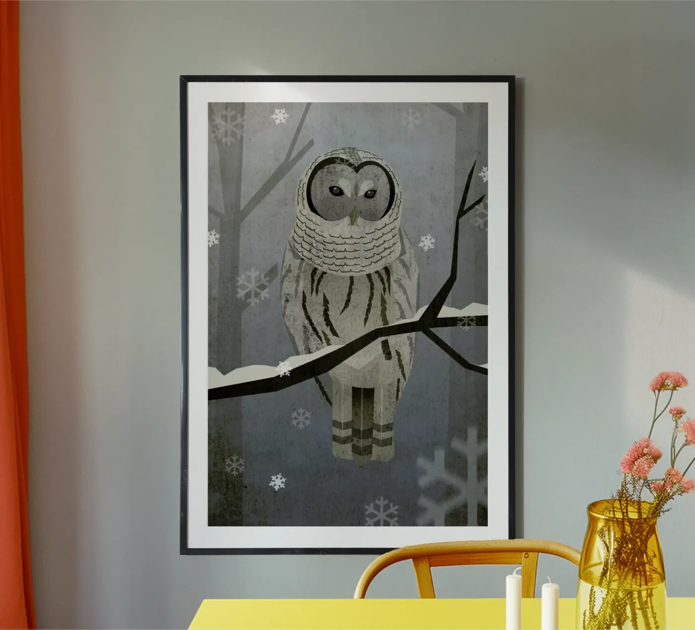 Schnee-Eule poster da Sabrina Ziegenhorn