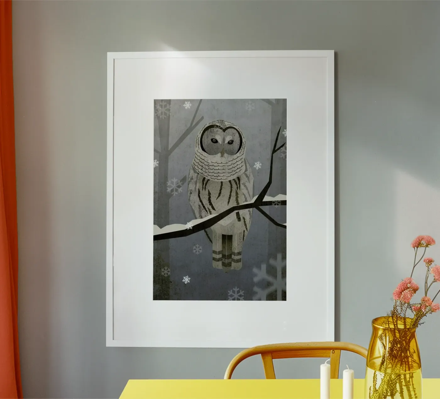 Schnee-Eule poster da Sabrina Ziegenhorn