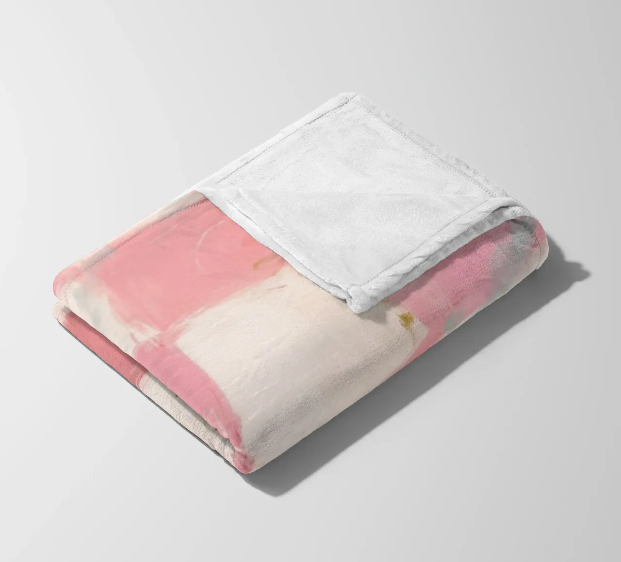 Pink Checks coperta in pile da treechild