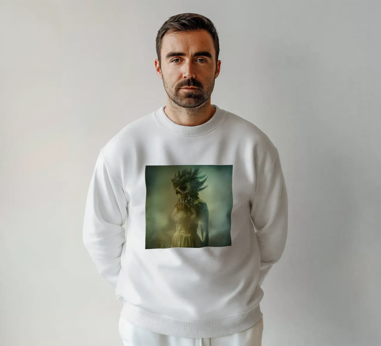 Ragazza testa di gufo felpa da Motivate-Today