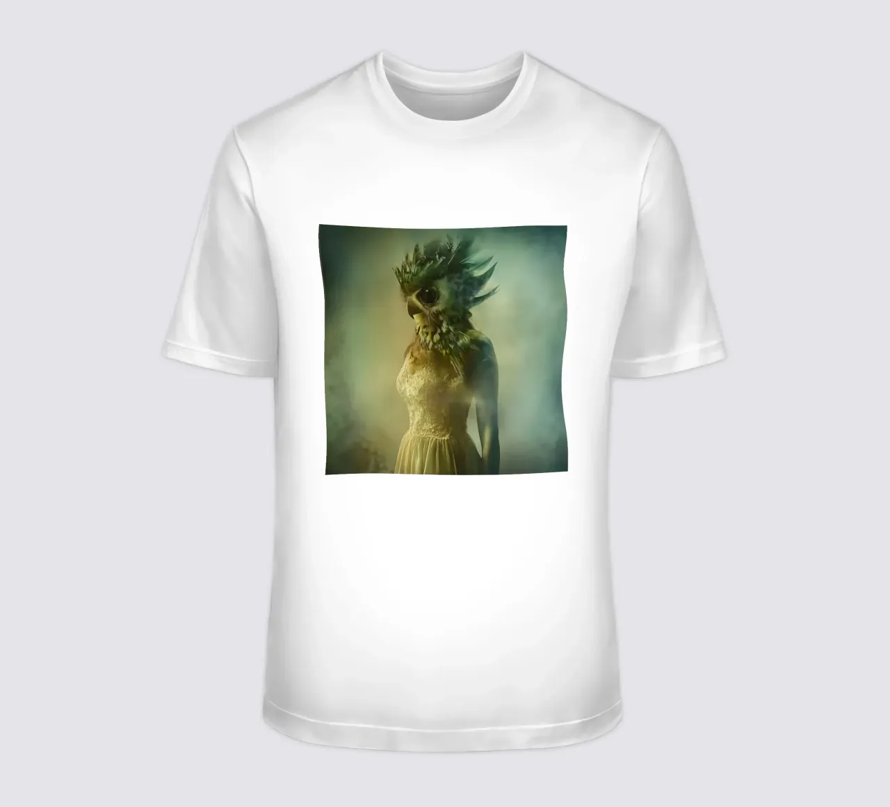 Ragazza testa di gufo t-shirt da Motivate-Today