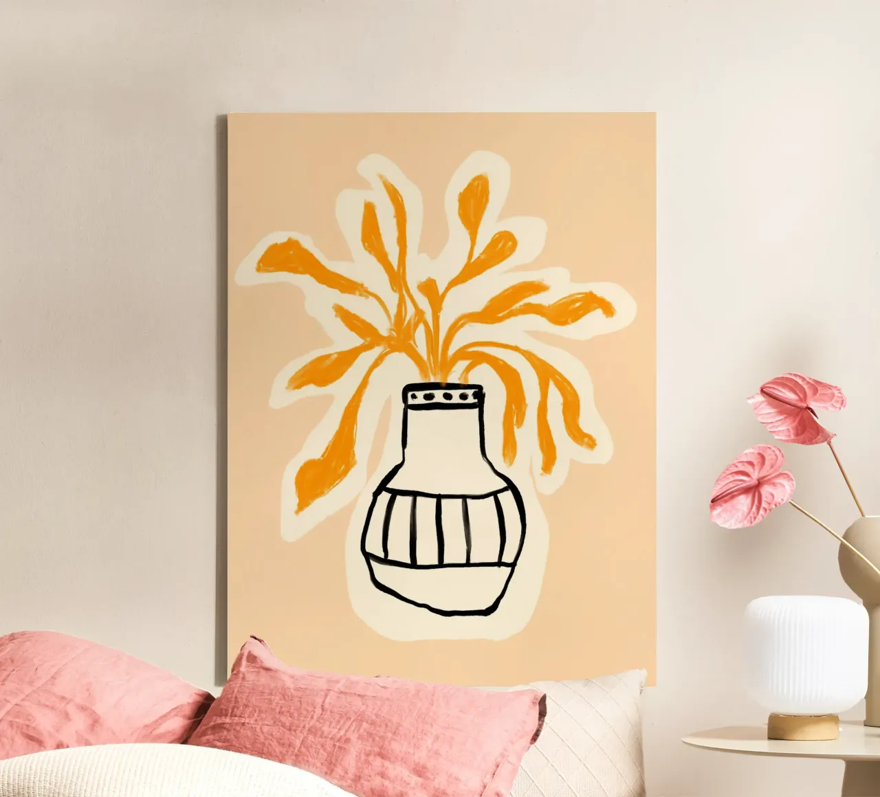 Vie Simple No 99 tela con Cornice a cassetta da treechild