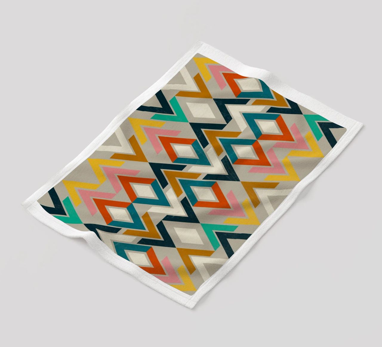 Mexica II fleece blanket by susanapaz