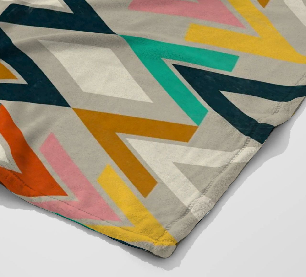 Mexica II fleece blanket by susanapaz