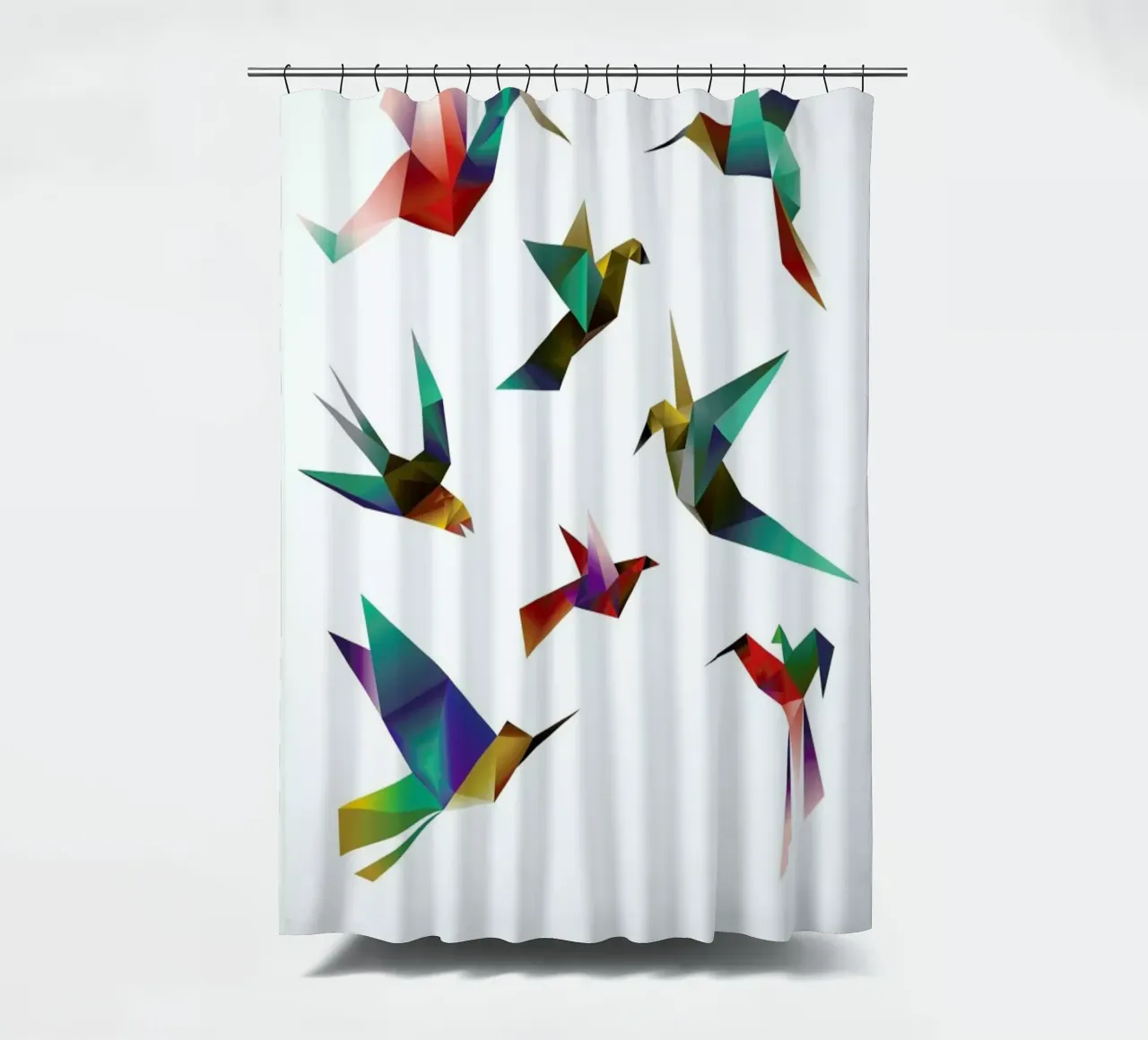 Vogelfrei shower curtain by Sabrina Ziegenhorn