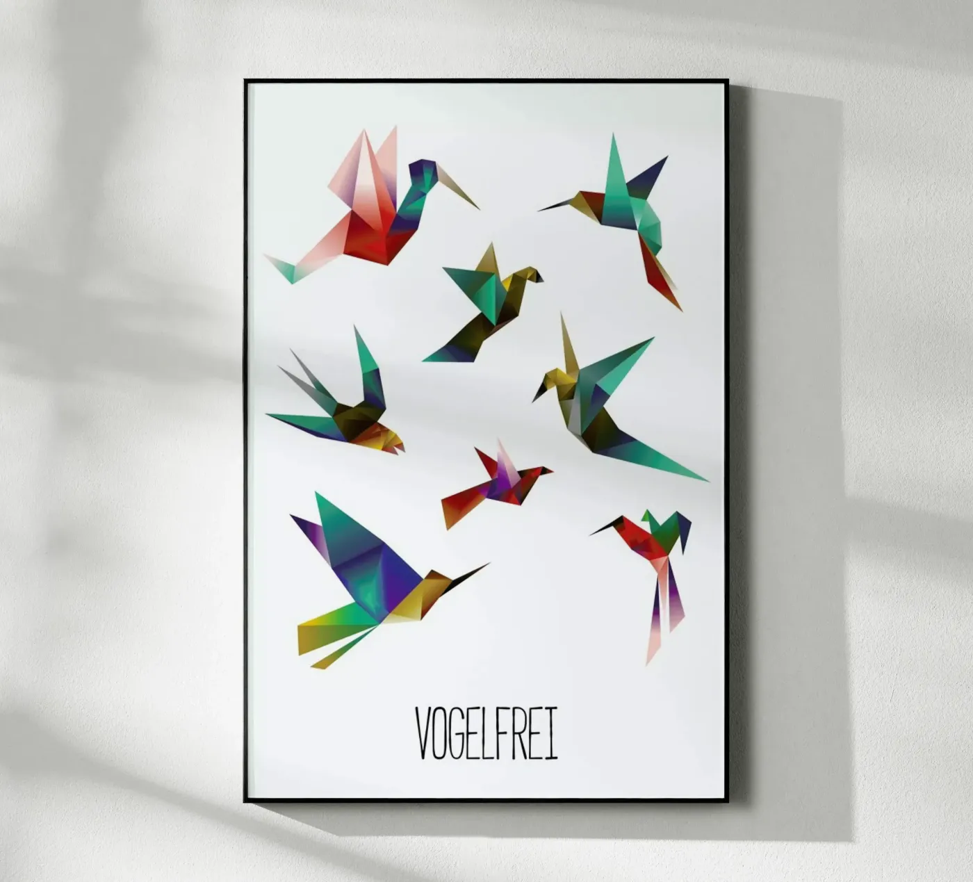 Vogelfrei acrylic glass by Sabrina Ziegenhorn