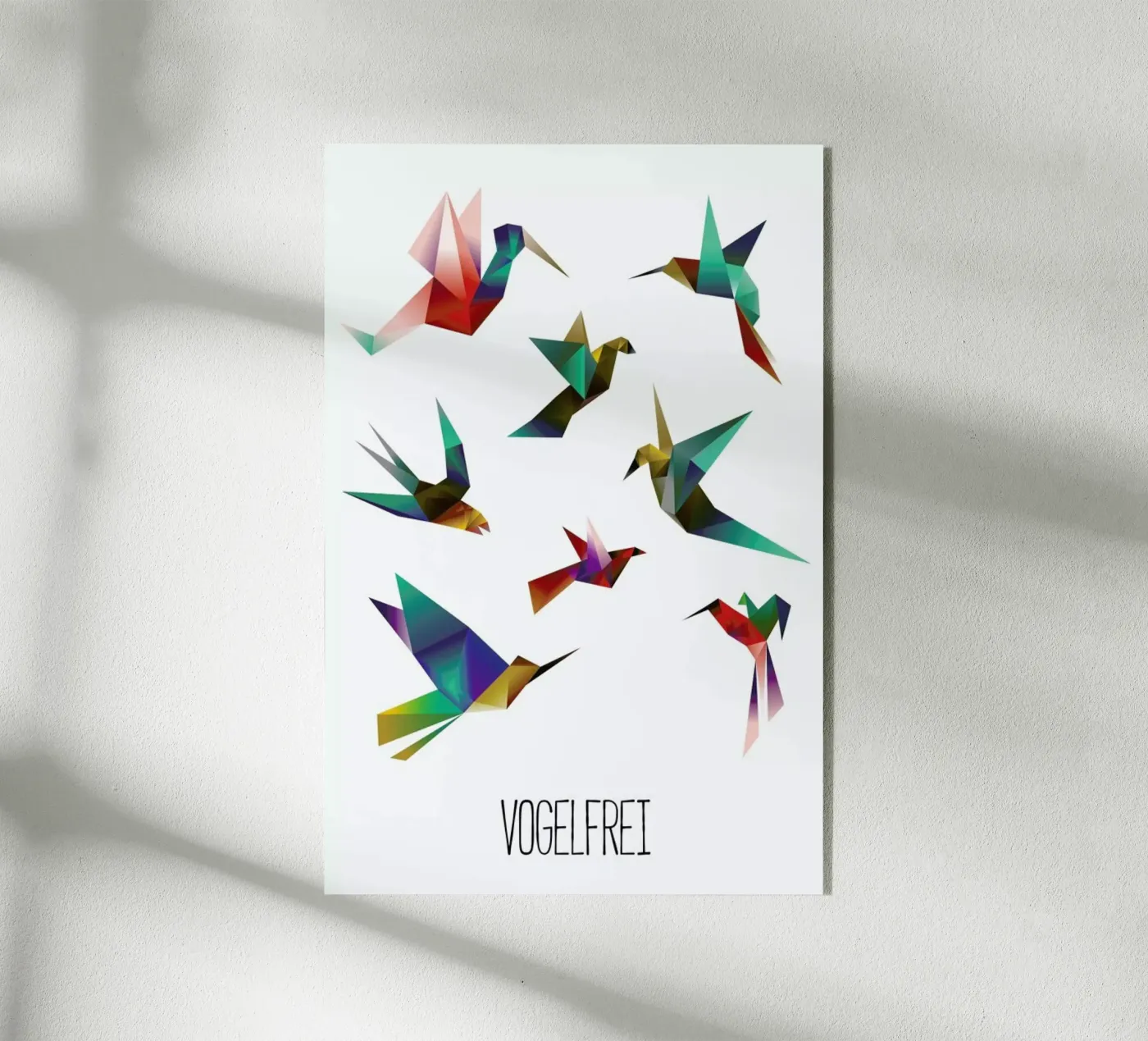 Vogelfrei acrylic glass by Sabrina Ziegenhorn