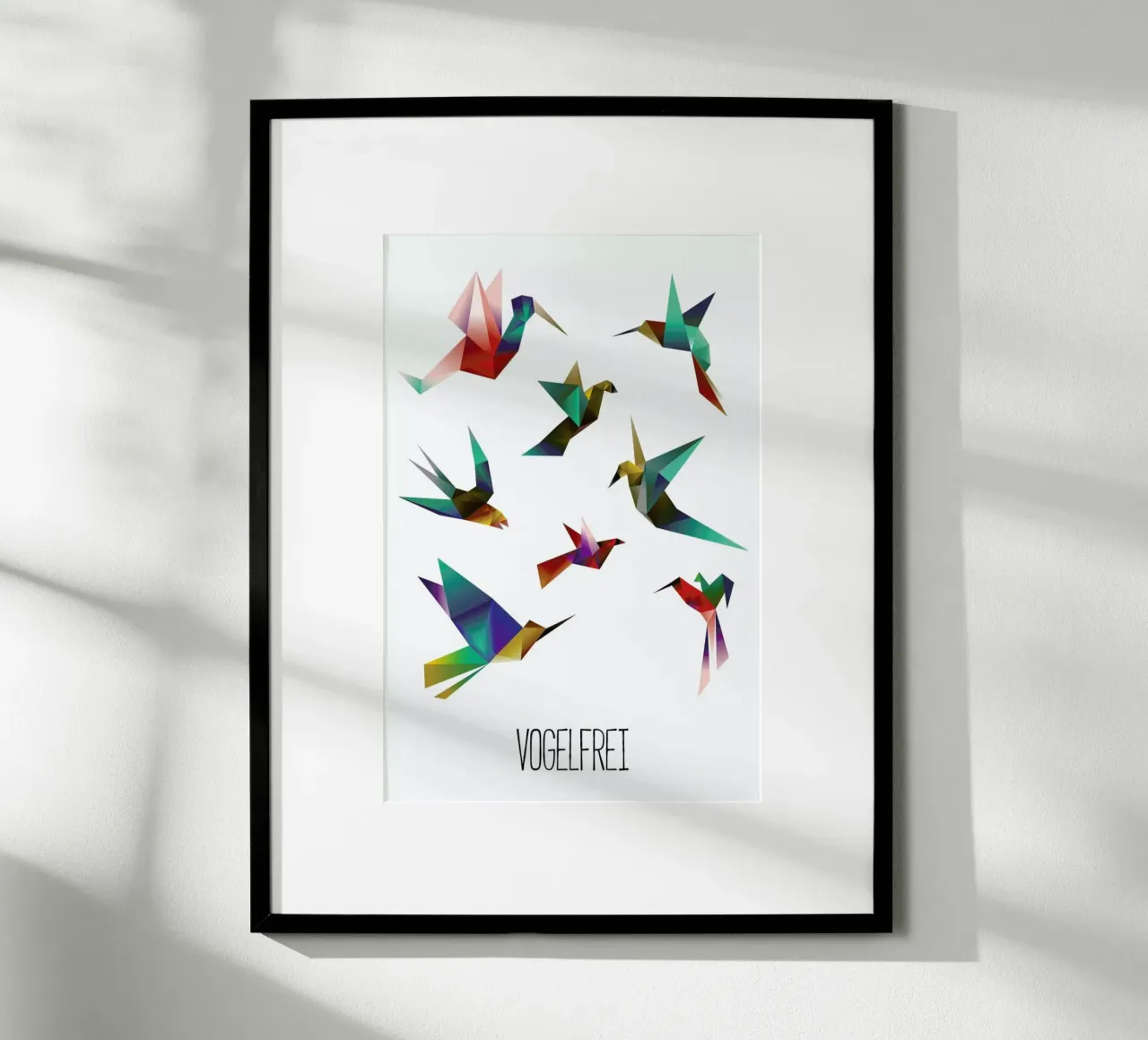 Vogelfrei poster da Sabrina Ziegenhorn