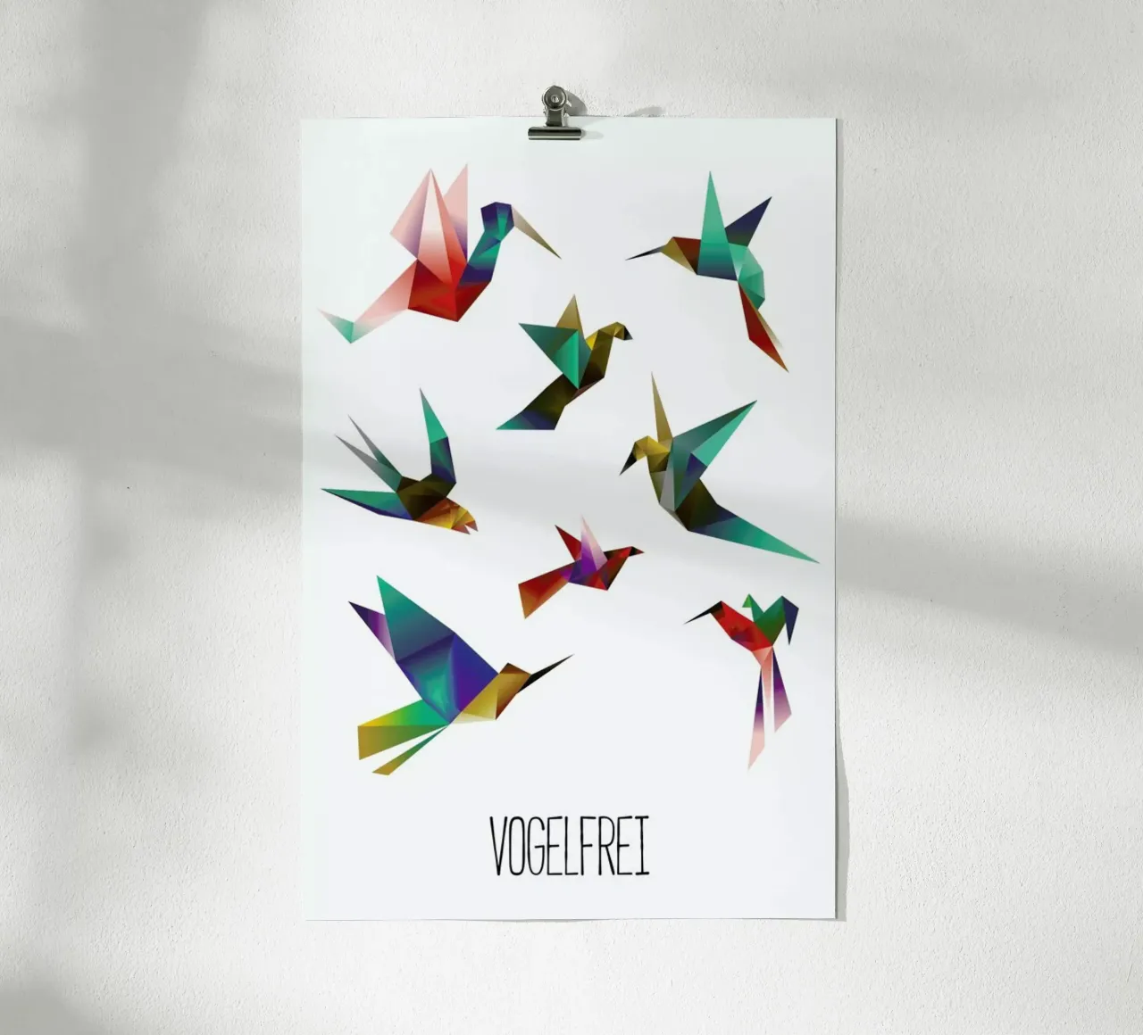 Vogelfrei poster da Sabrina Ziegenhorn