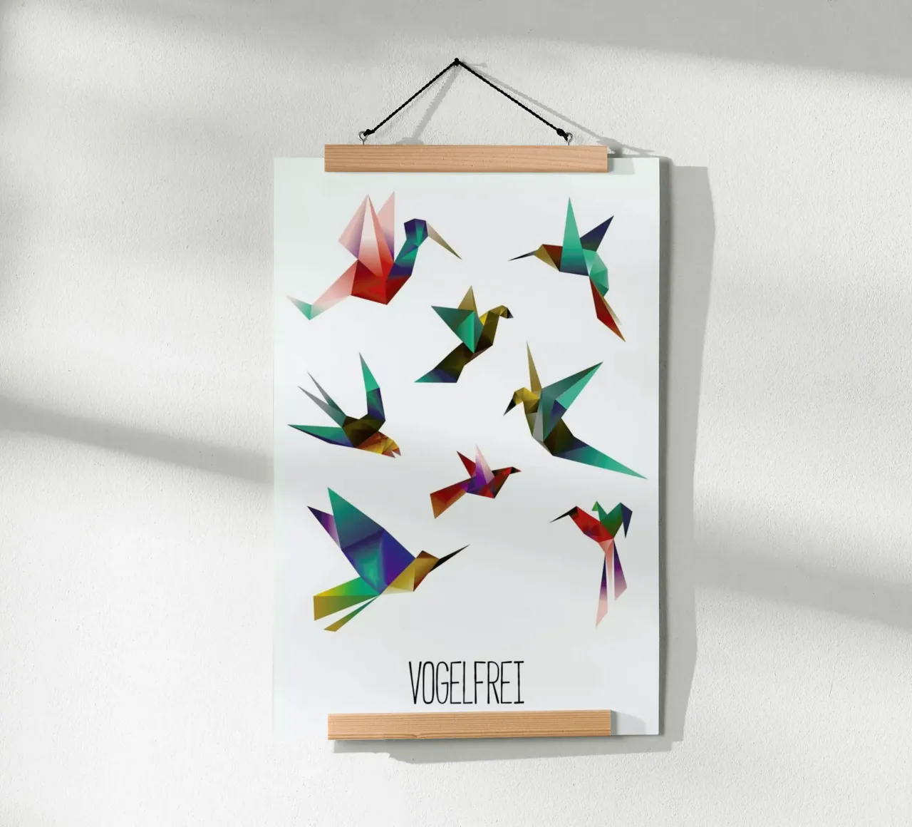 Vogelfrei poster da Sabrina Ziegenhorn