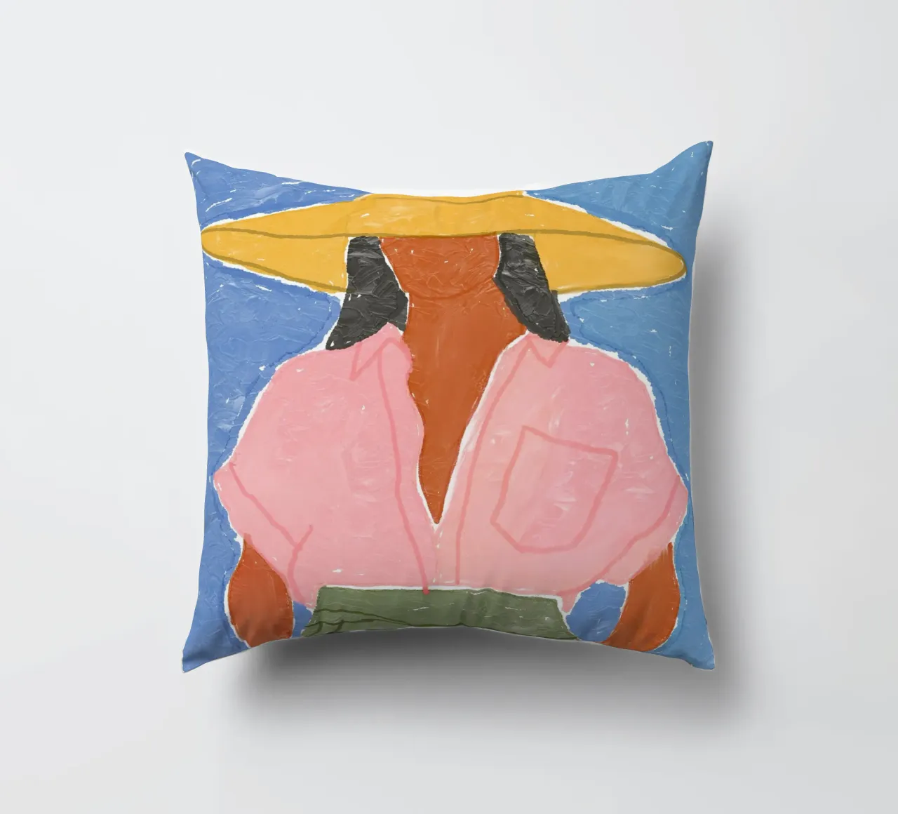Sunny Day decorative cushion by treechild