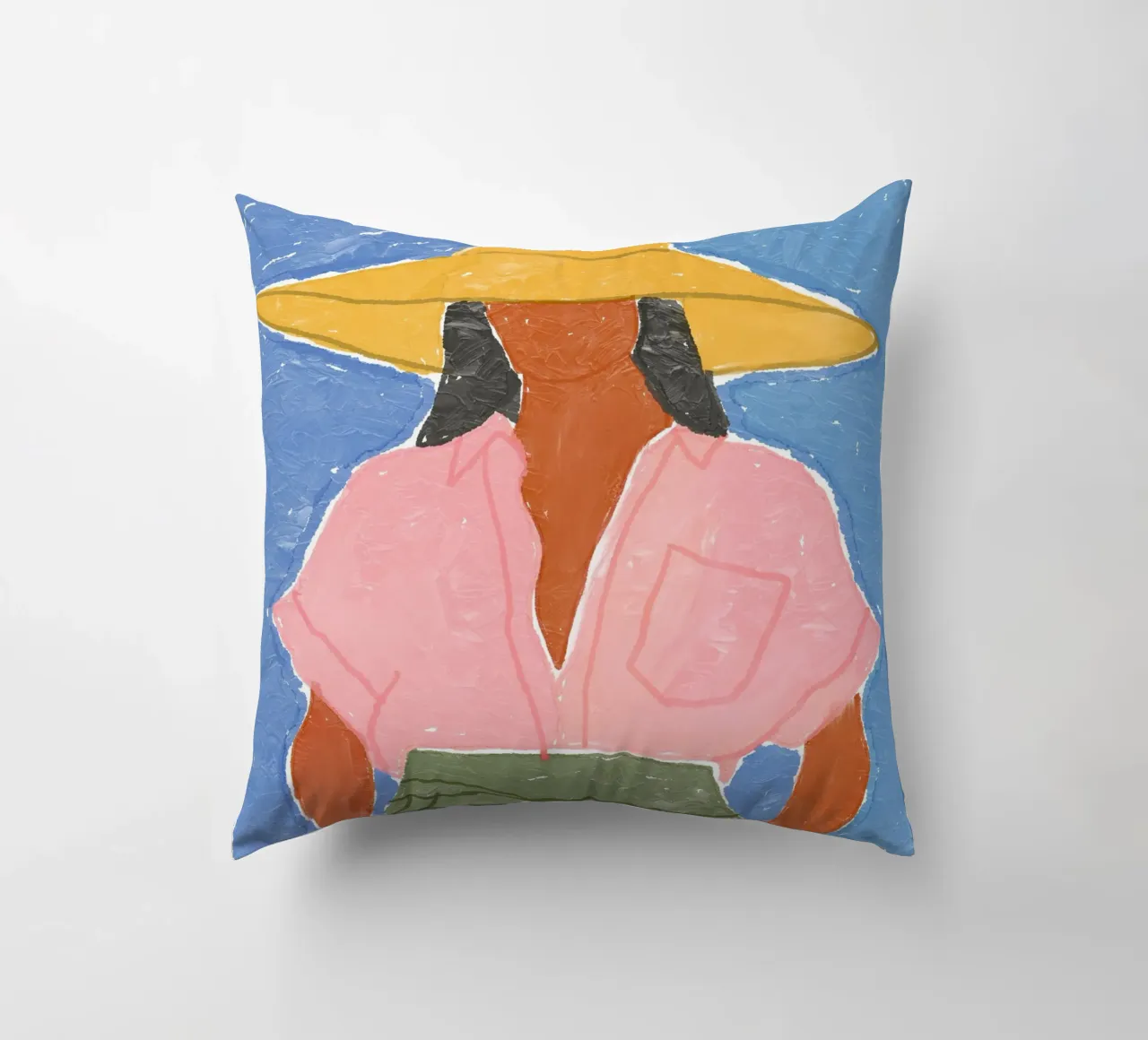 Sunny Day decorative cushion by treechild