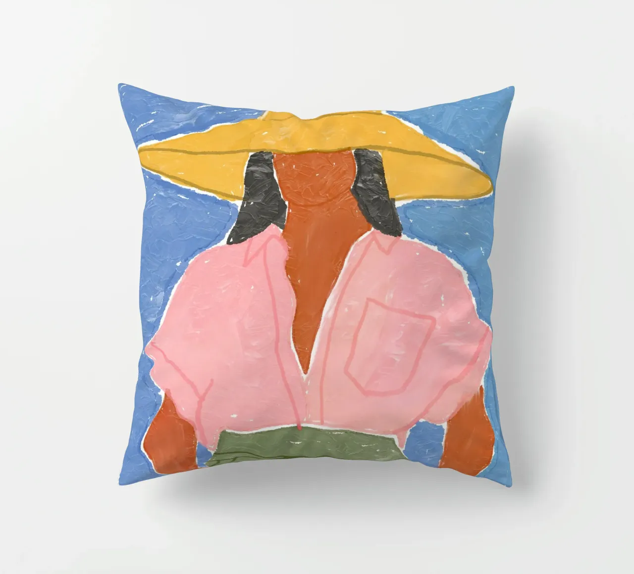 Sunny Day decorative cushion by treechild