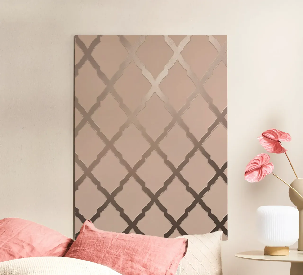 Struttura in oro rosa Eleganza poster con telaio in alluminio da Carinaprint