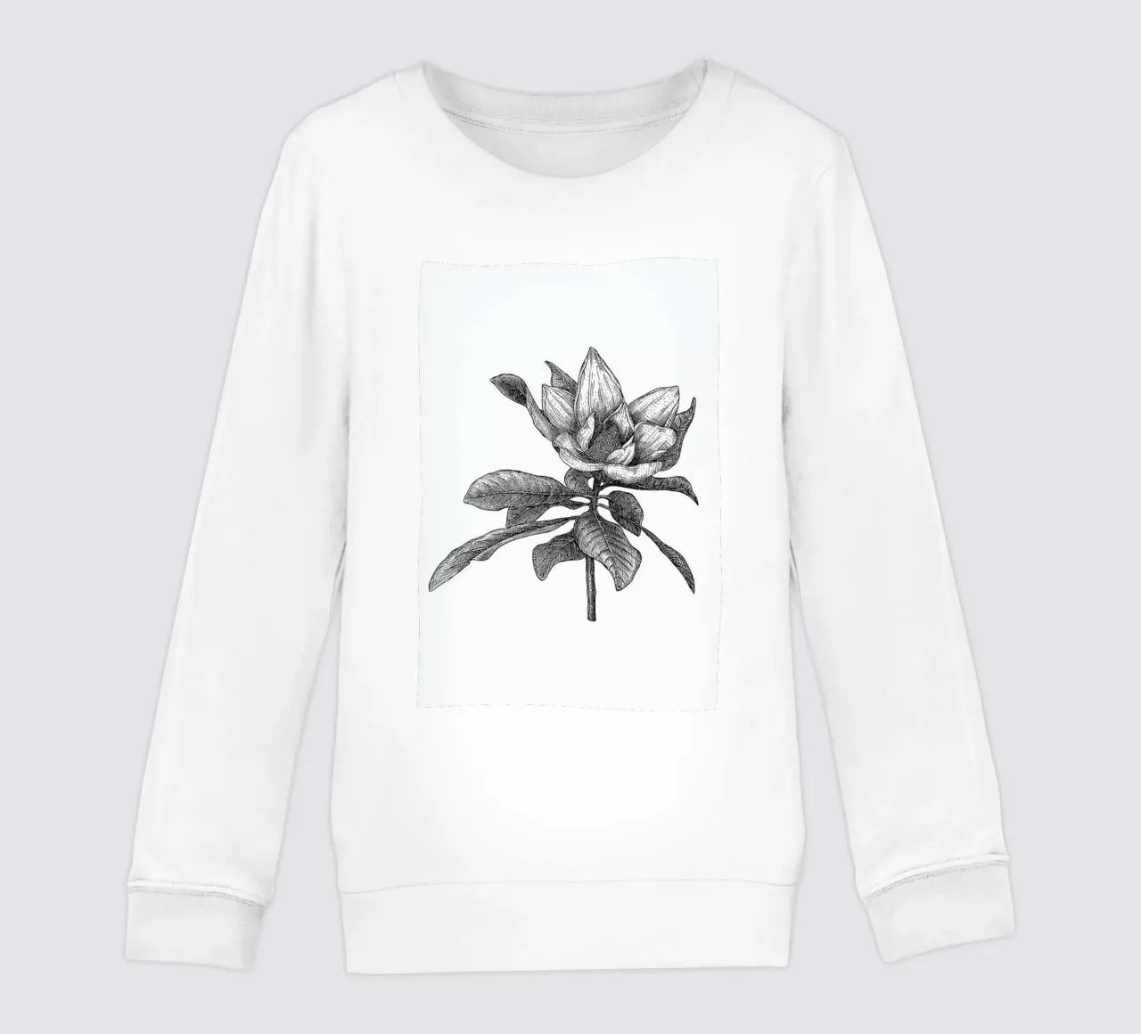 Magnolia felpa bambino da Pen & Ink