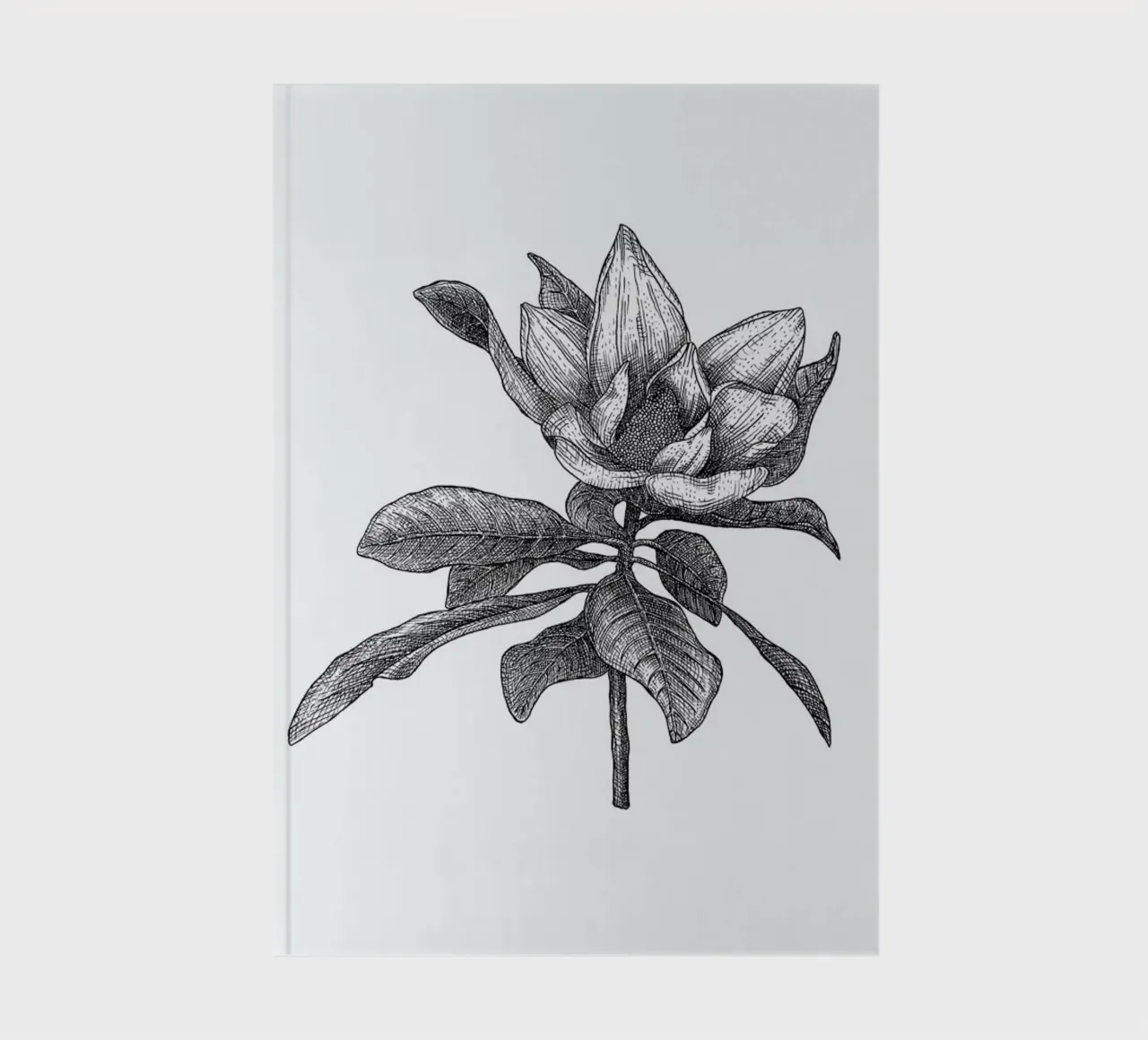 Magnolia notebook by Pen & Ink