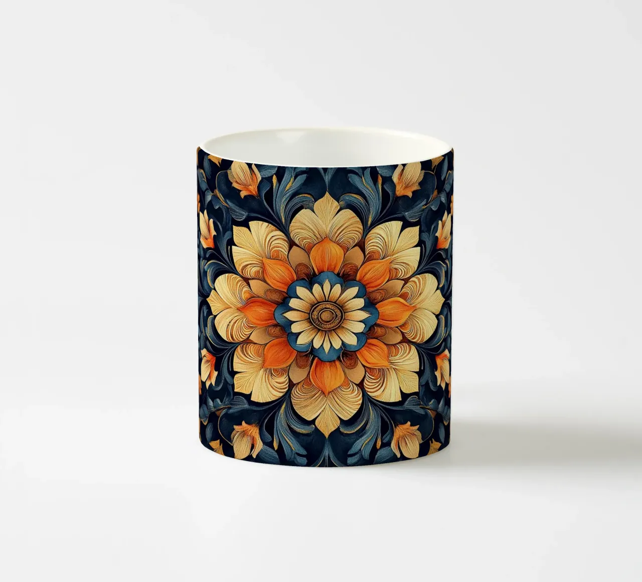 Blossoms in Harmony keramische mok van Artful Bloom