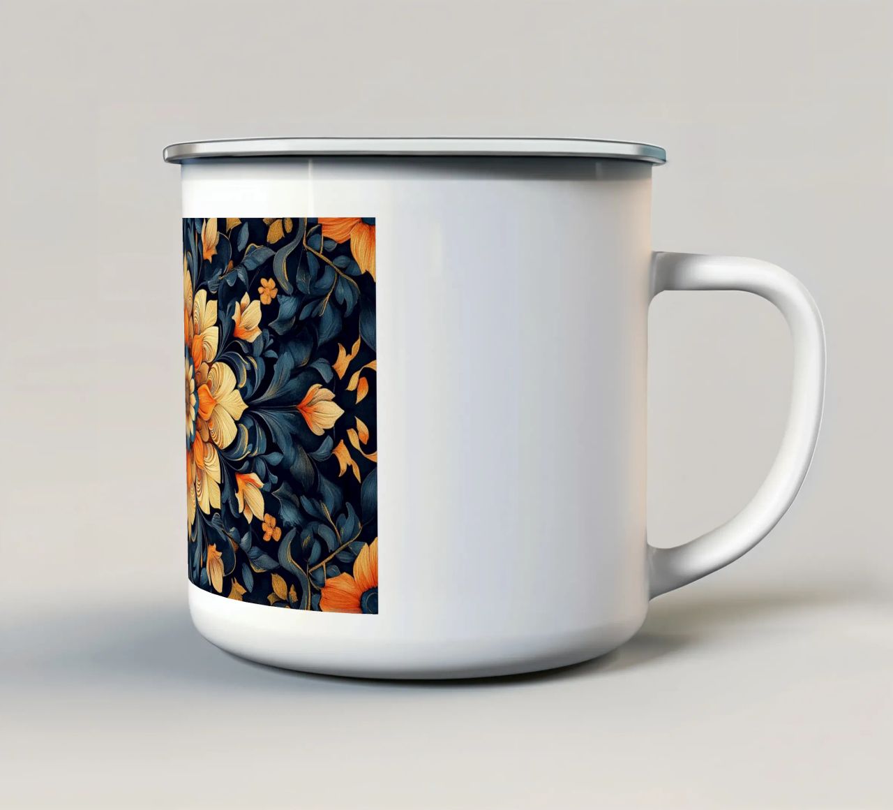 Blossoms in Harmony tazza in smalto da Artful Bloom