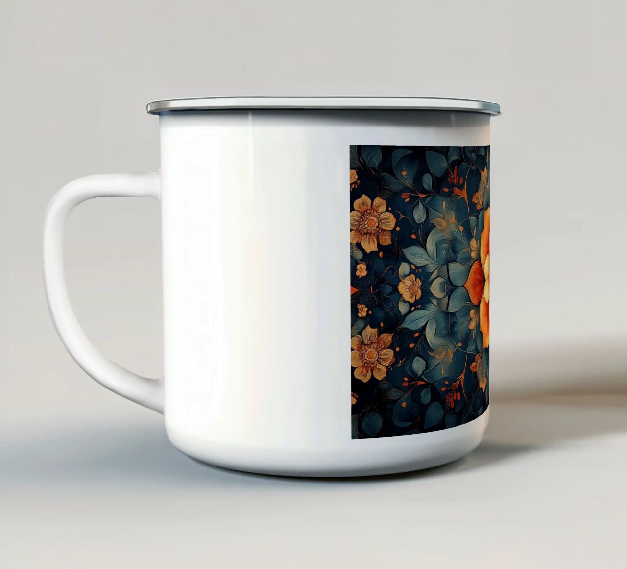 The Essence of Bloom tazza in smalto da Artful Bloom
