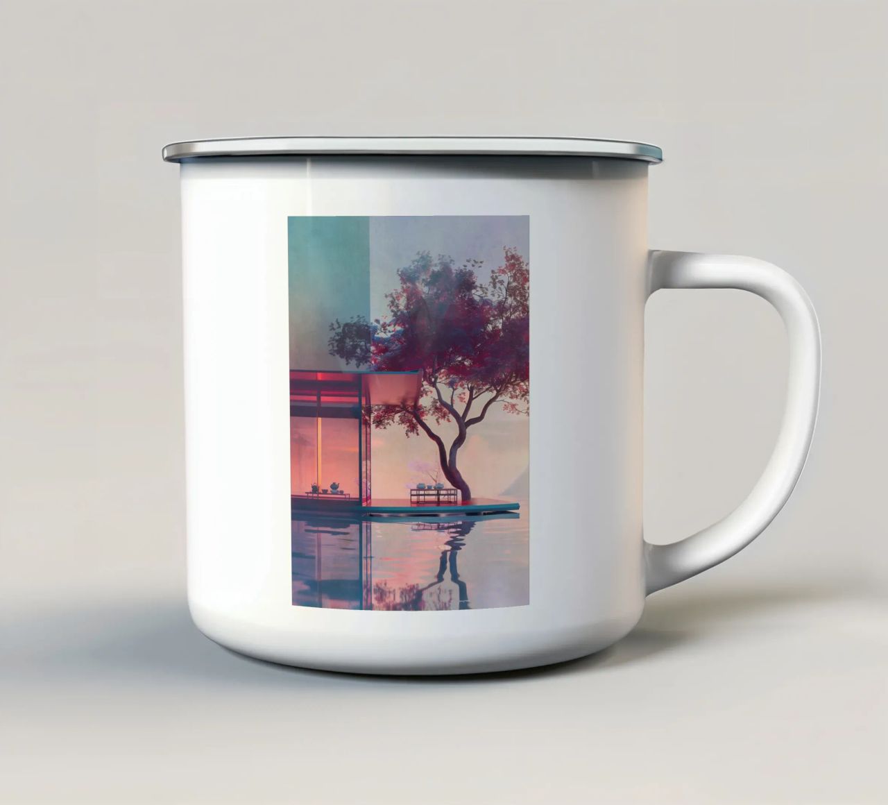 Un lieu magique mug en émail de LaylaOzHome