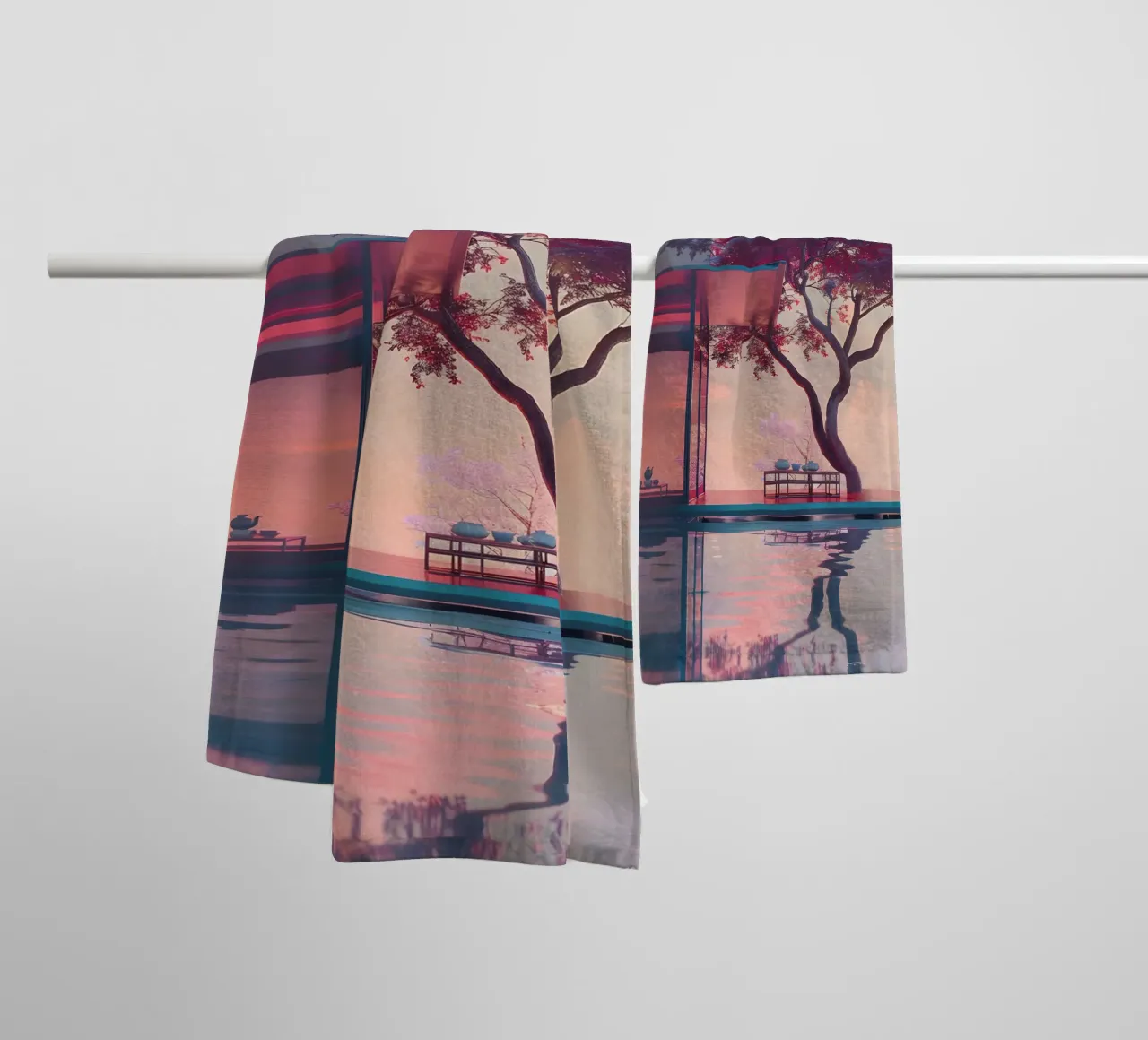 Un lugar mágico toalla de baño de LaylaOzHome