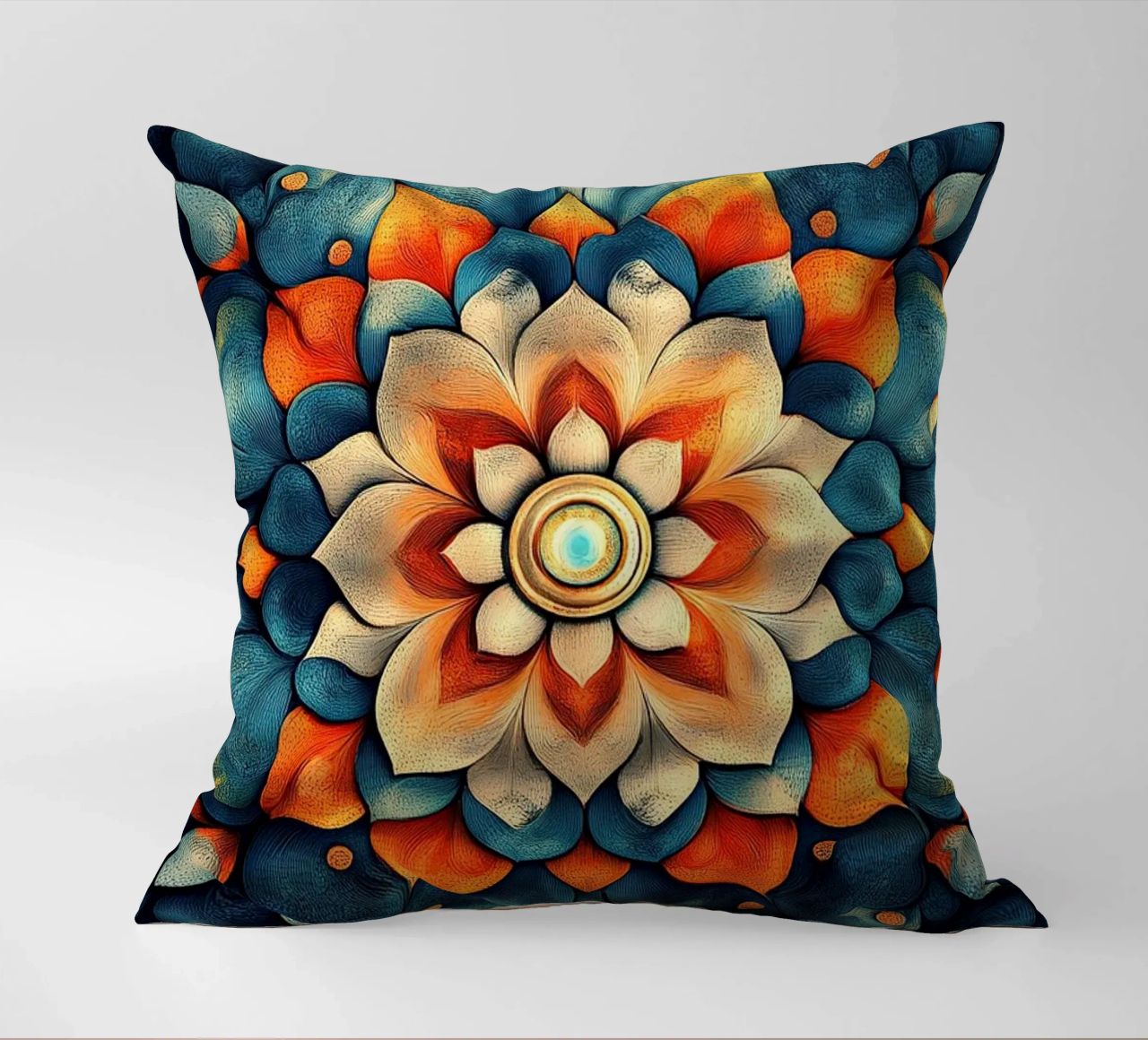 Vibrant Fields Forever cuscino da Artful Bloom