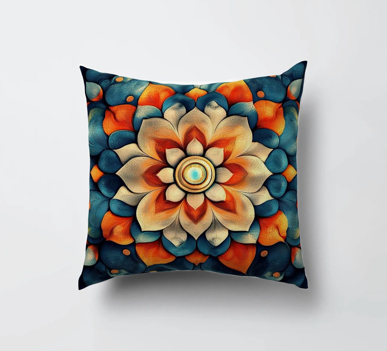Vibrant Fields Forever cuscino da Artful Bloom