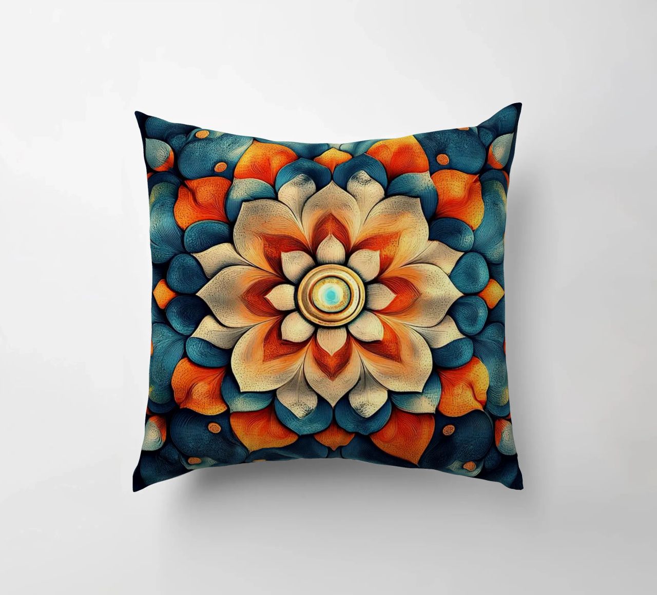 Vibrant Fields Forever cuscino da Artful Bloom