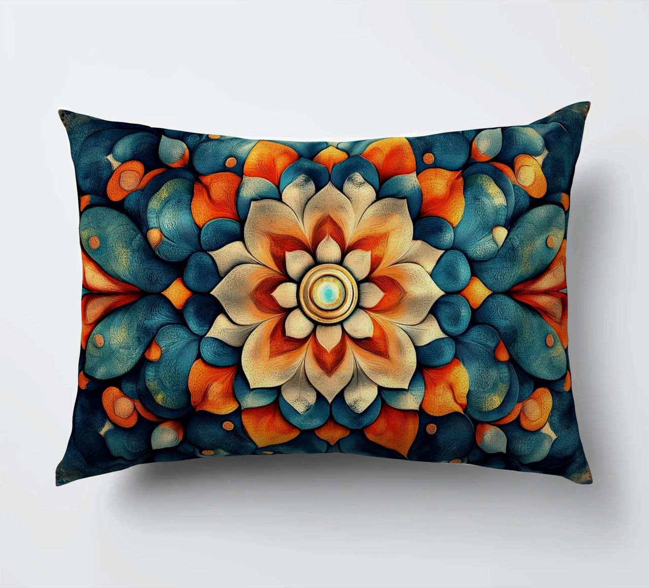 Vibrant Fields Forever cuscino da Artful Bloom