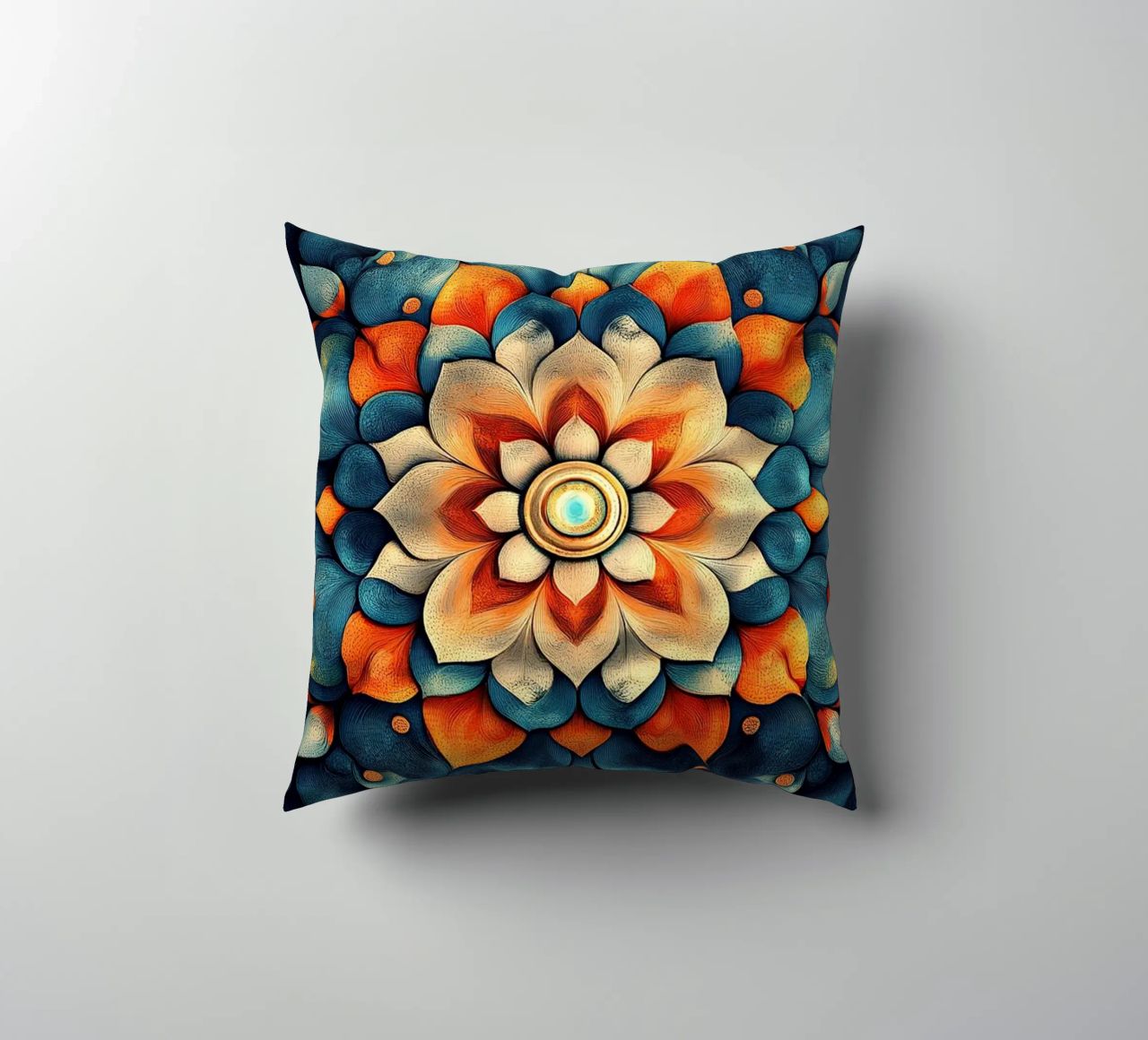 Vibrant Fields Forever cuscino da Artful Bloom