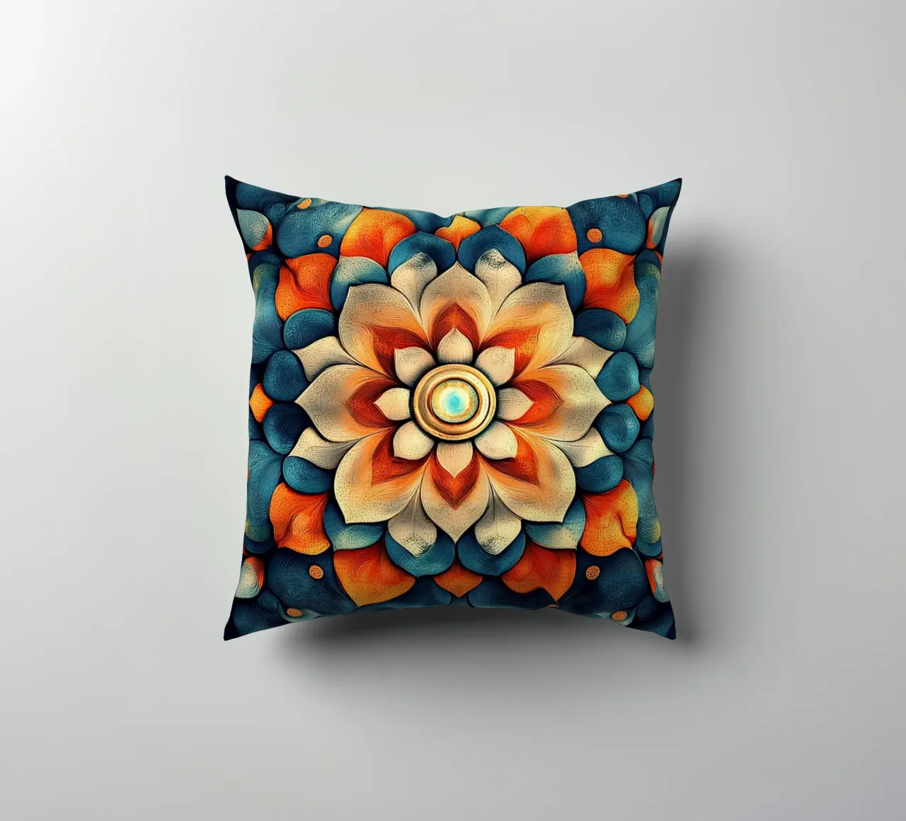 Vibrant Fields Forever decorative cushion by Artful Bloom