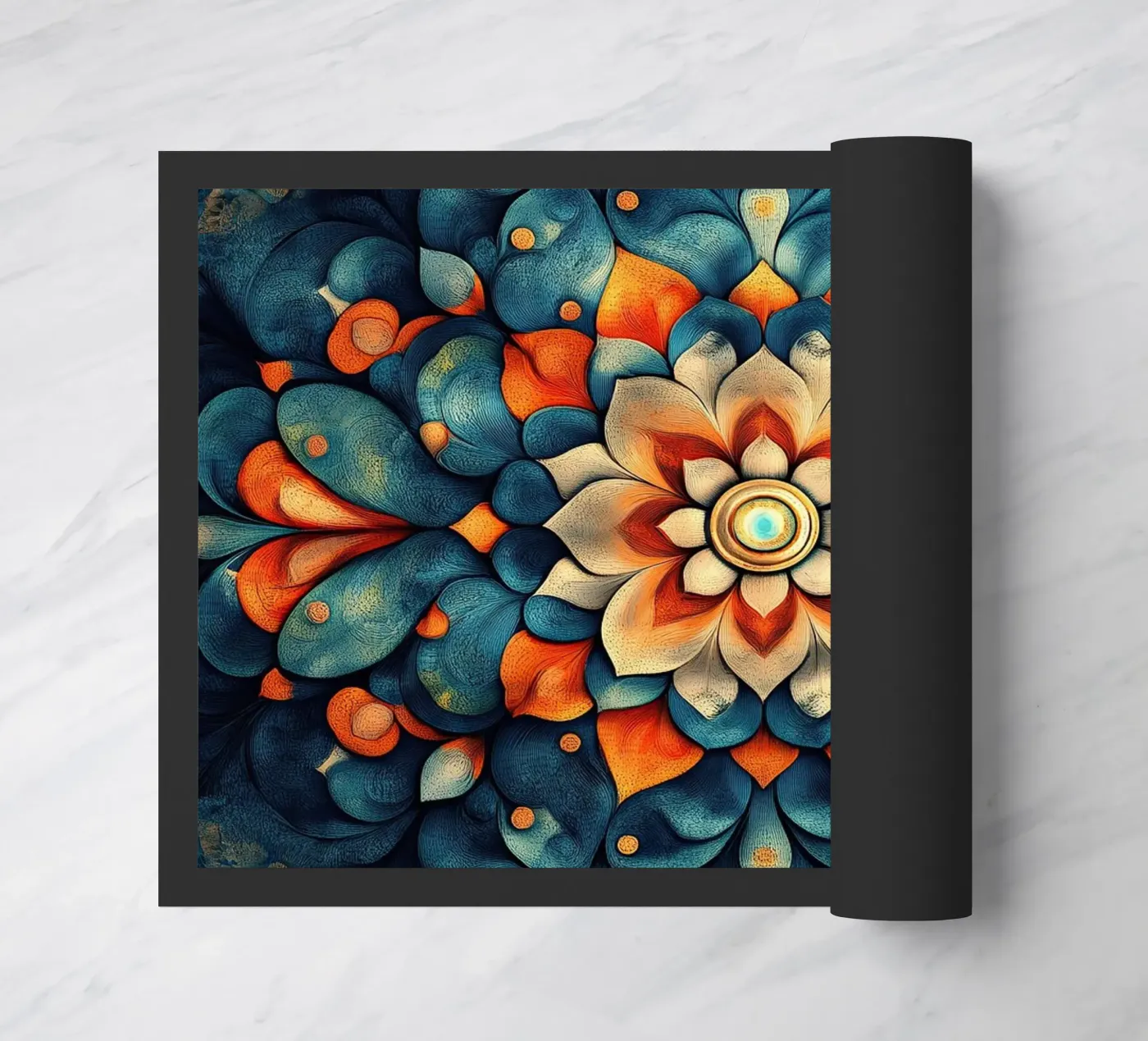 Vibrant Fields Forever Fußmatte von Artful Bloom