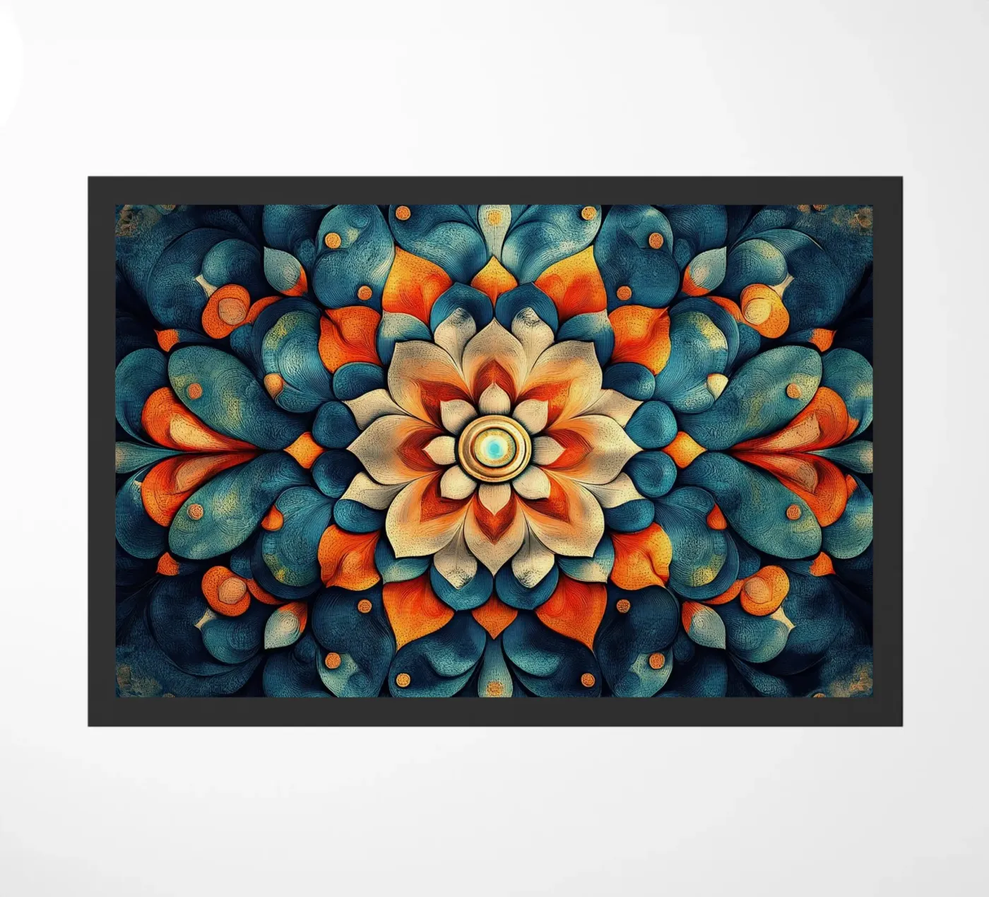 Vibrant Fields Forever Fußmatte von Artful Bloom