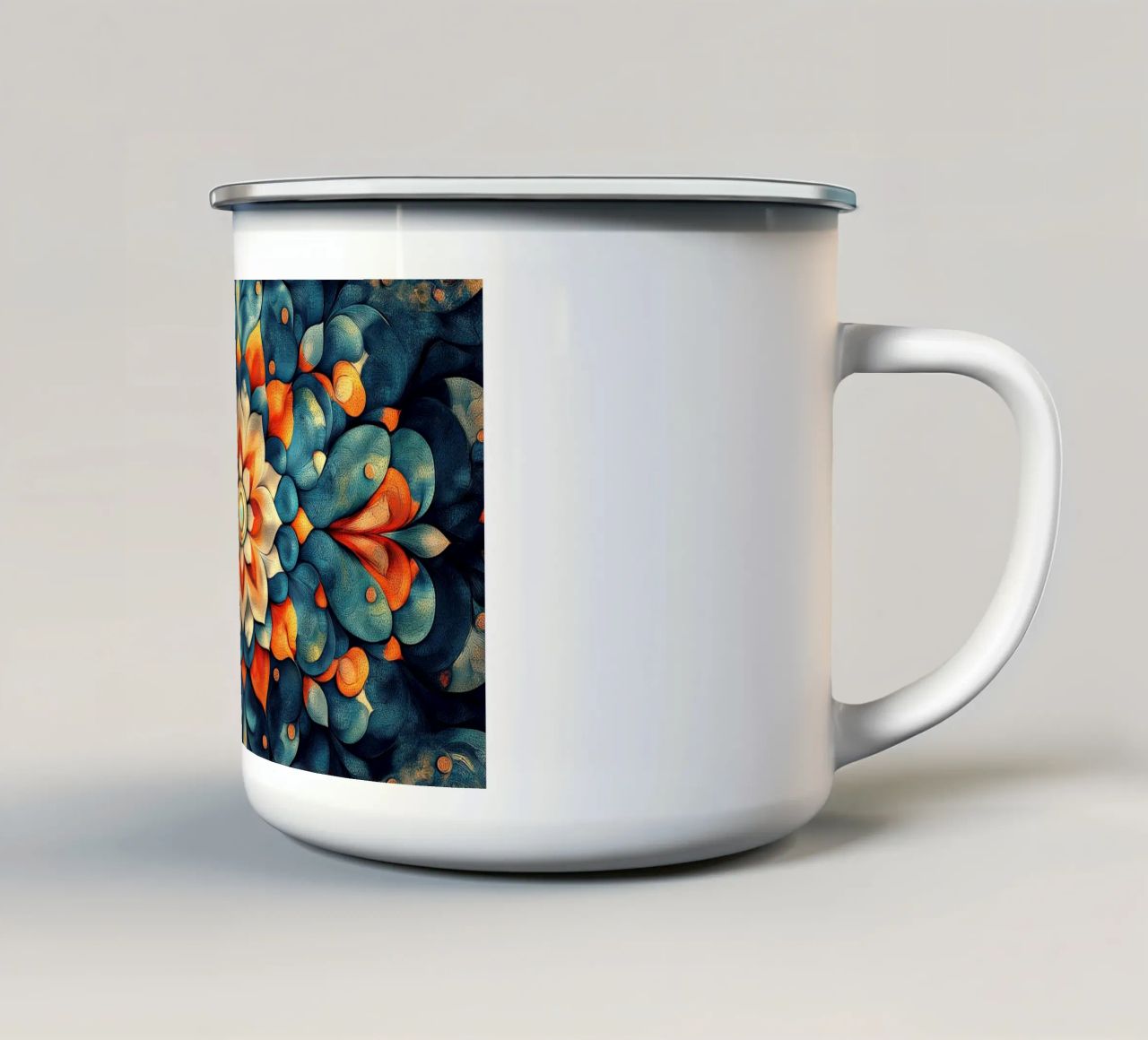 Vibrant Fields Forever tazza in smalto da Artful Bloom