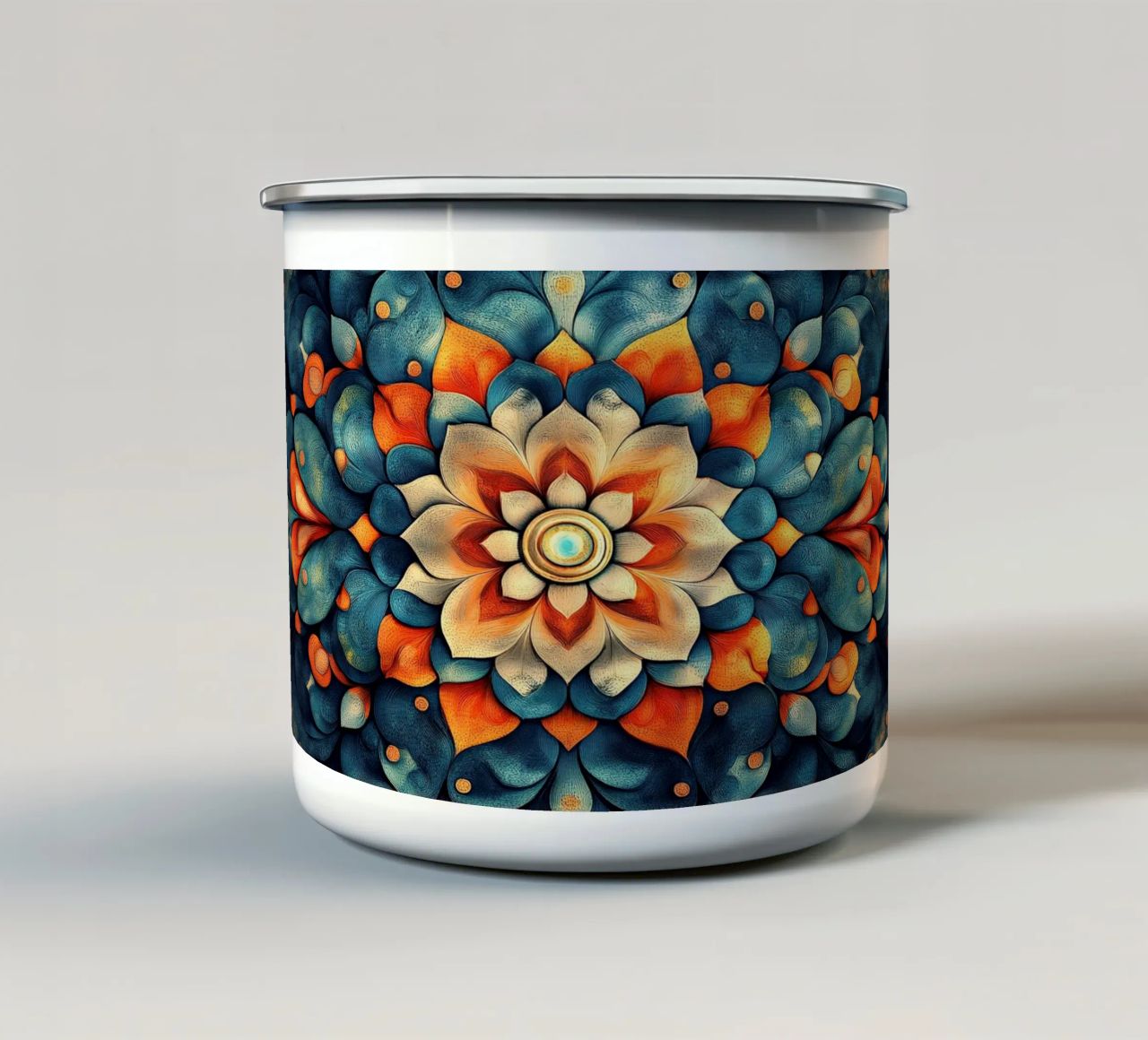 Vibrant Fields Forever tazza in smalto da Artful Bloom