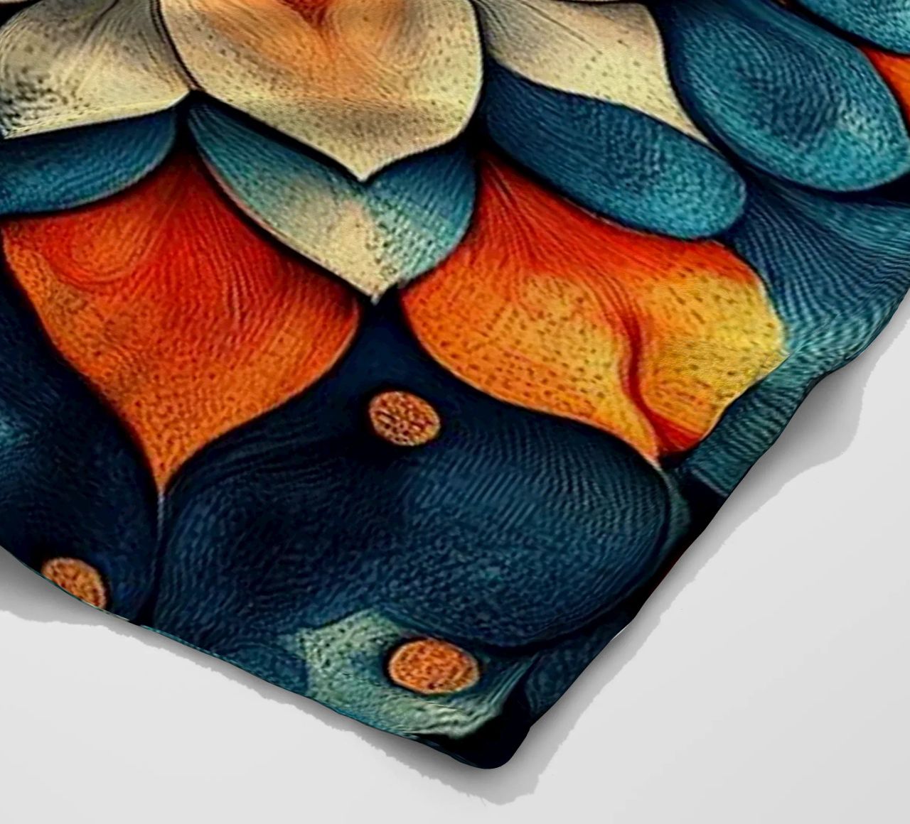 Vibrant Fields Forever coperta in pile da Artful Bloom