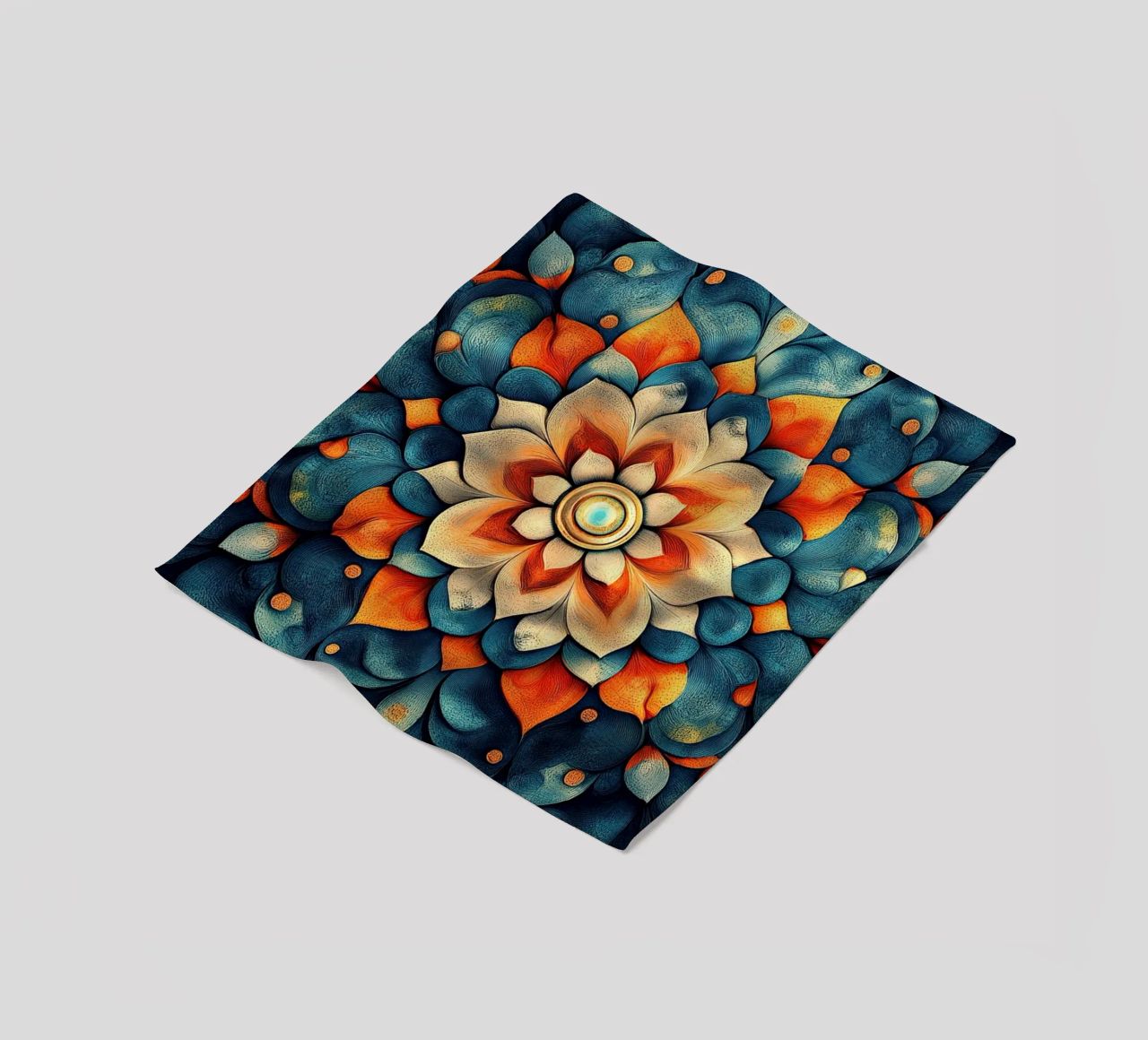 Vibrant Fields Forever coperta in pile da Artful Bloom