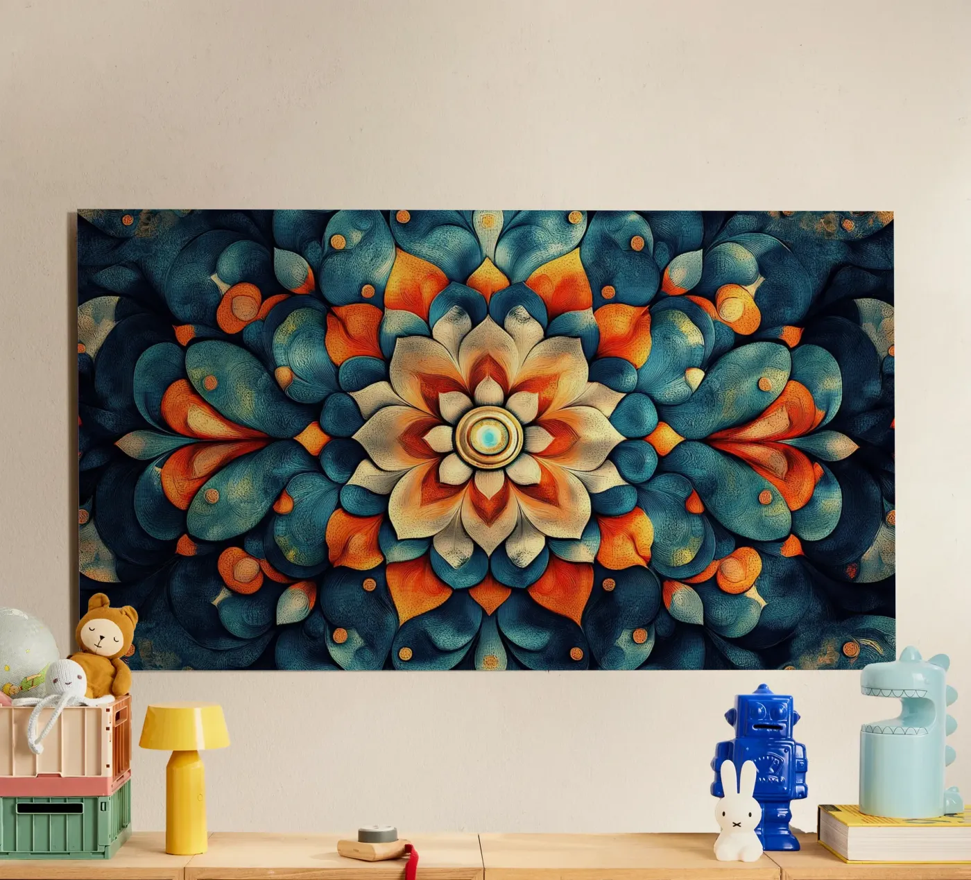 Vibrant Fields Forever pannello forex da Artful Bloom