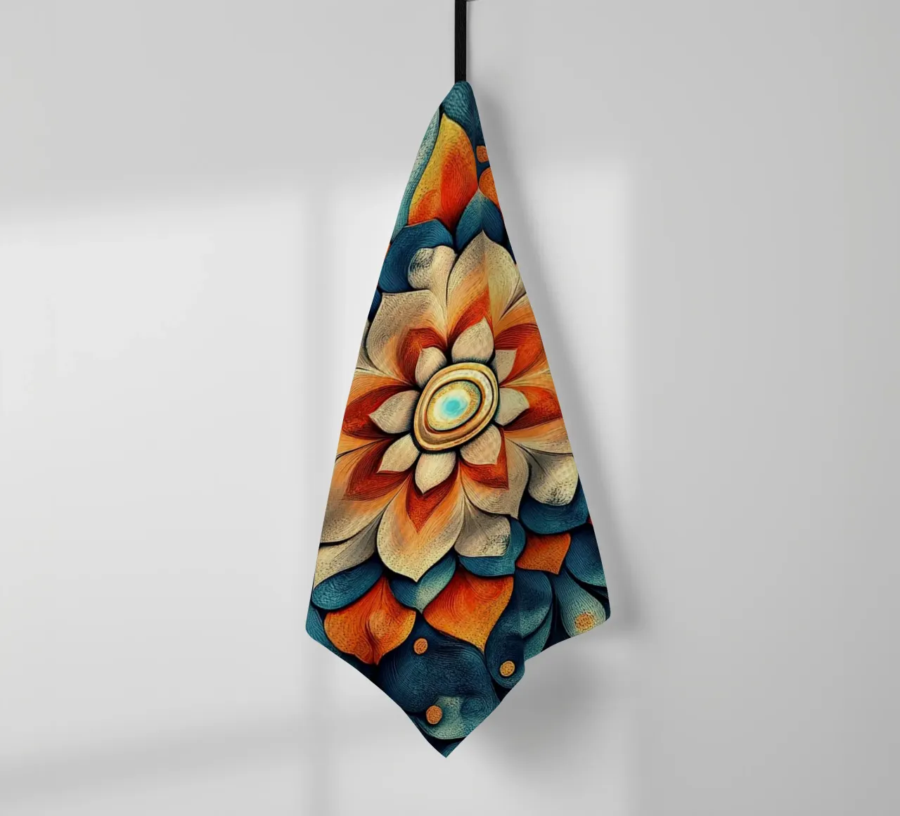 Vibrant Fields Forever paño de cocina de Artful Bloom