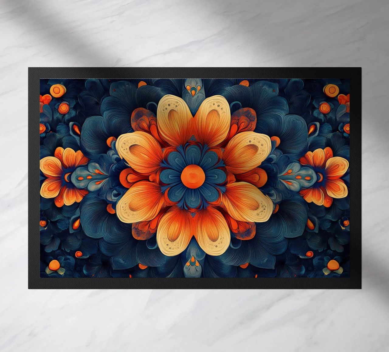 The Language of Flowers felpudo de Artful Bloom