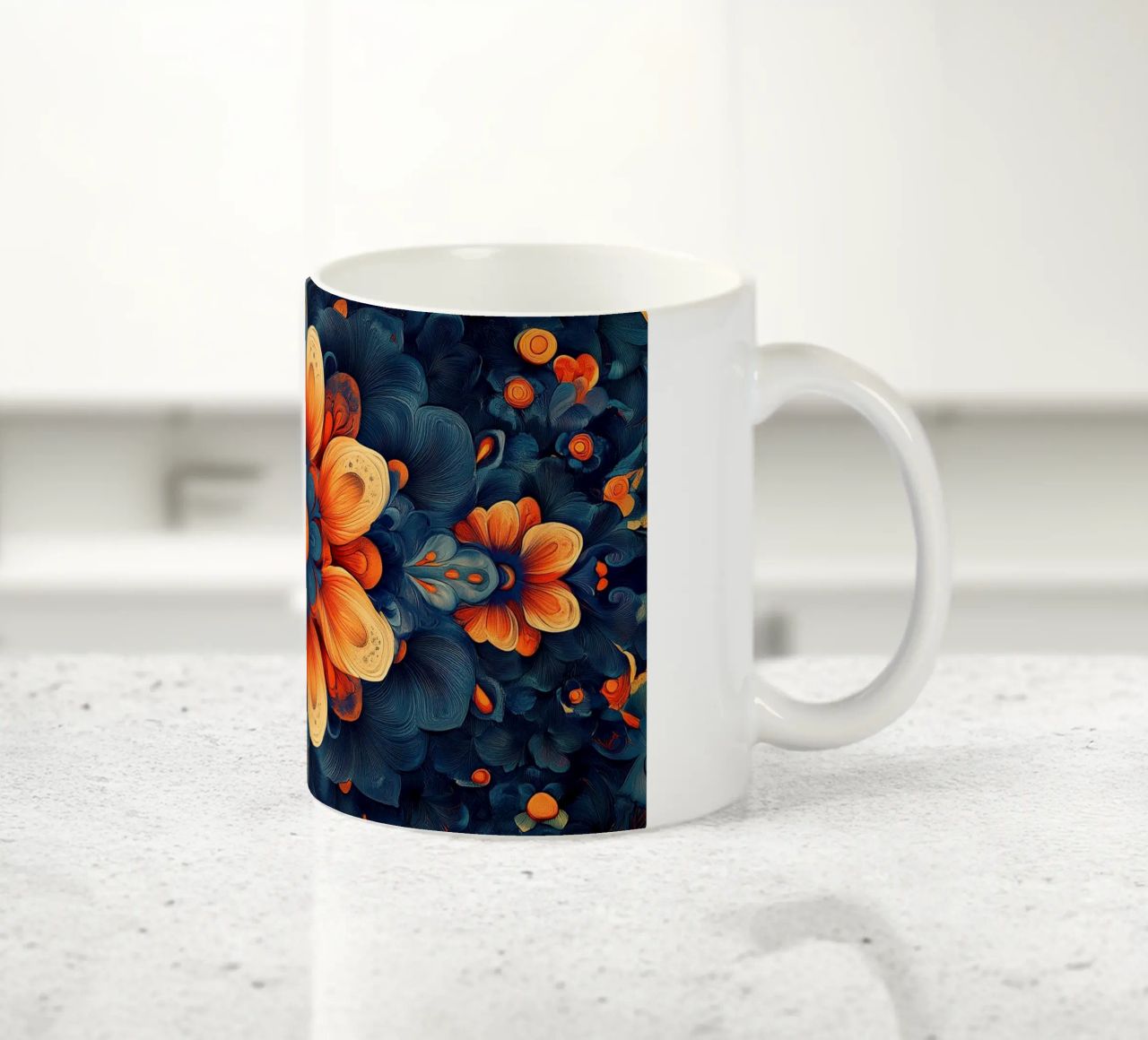 The Language of Flowers tazza in ceramica da Artful Bloom