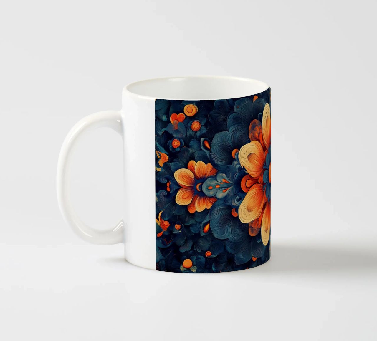 The Language of Flowers tazza in ceramica da Artful Bloom