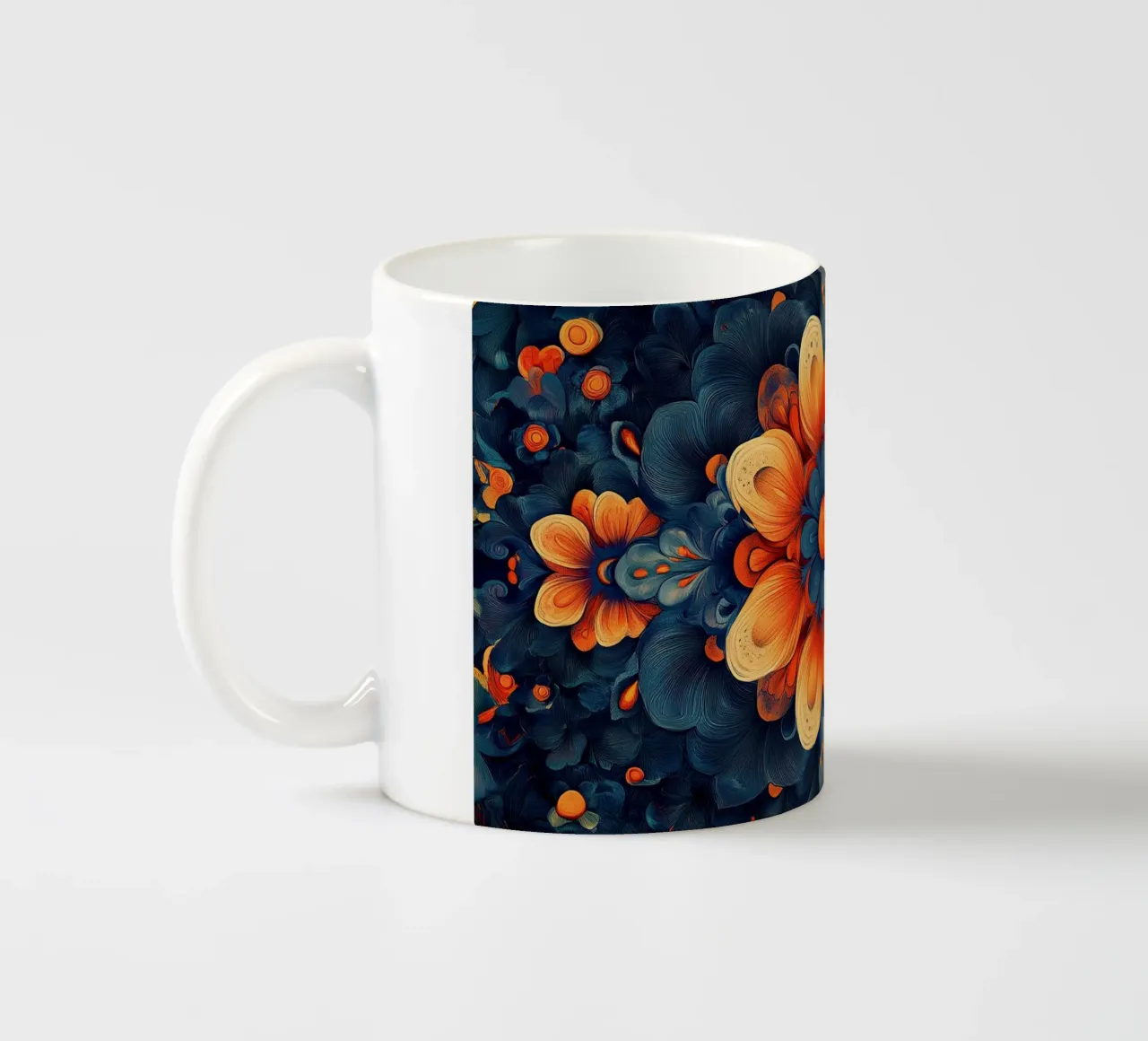 The Language of Flowers tazza in ceramica da Artful Bloom