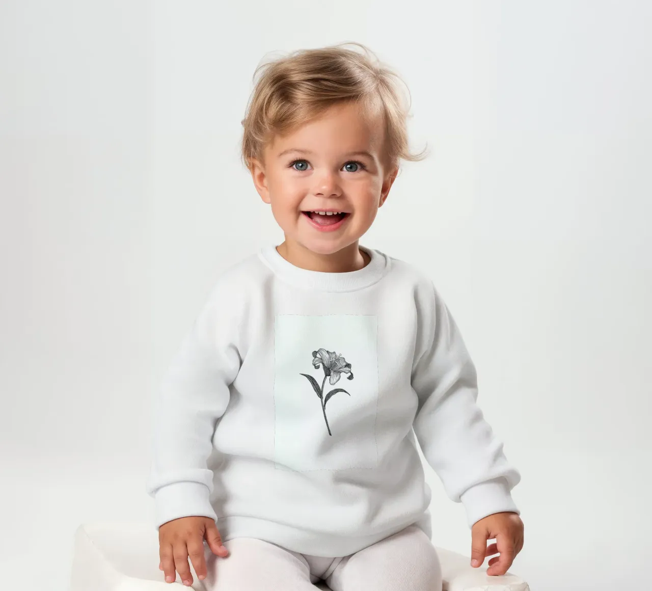 Lily felpa neonato da Pen & Ink