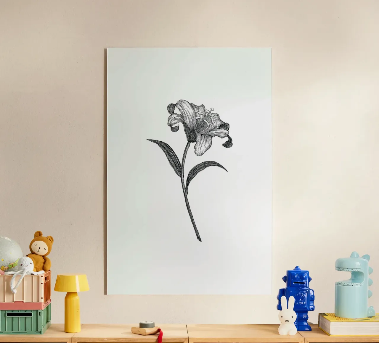 Lily plexiglass da Pen & Ink