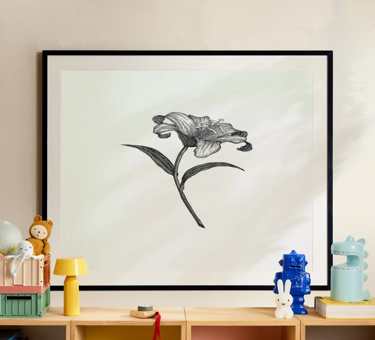 Lily poster da Pen & Ink