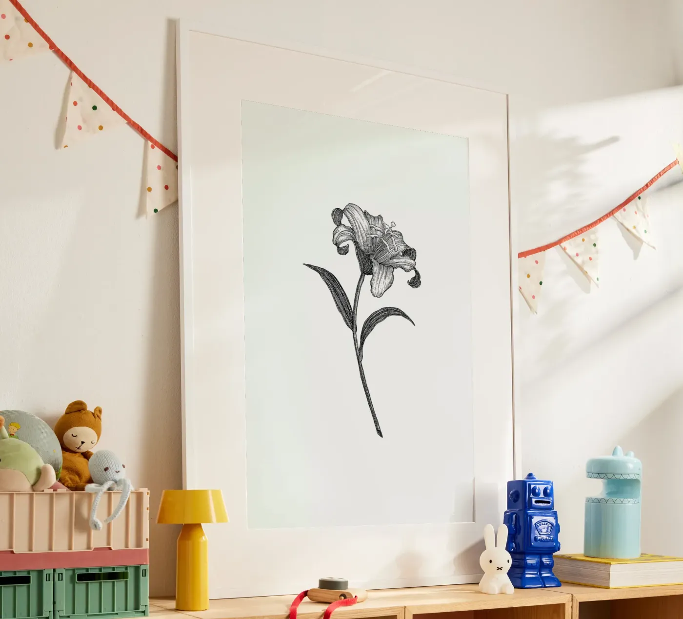 Lily poster by Pen & Ink