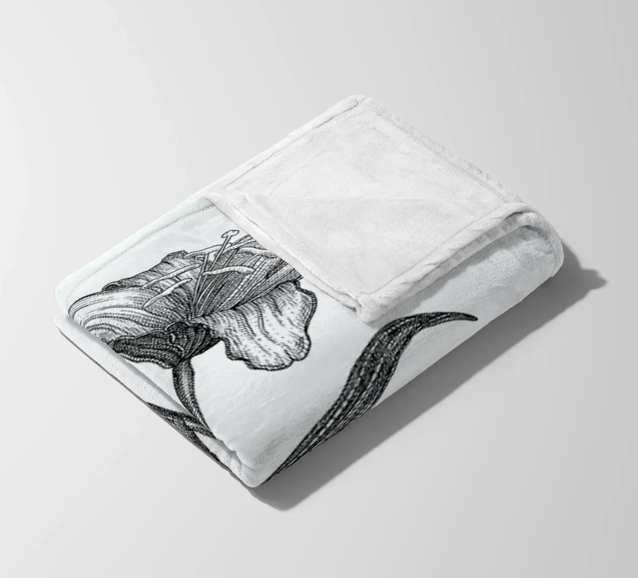 Lily coperta in pile da Pen & Ink